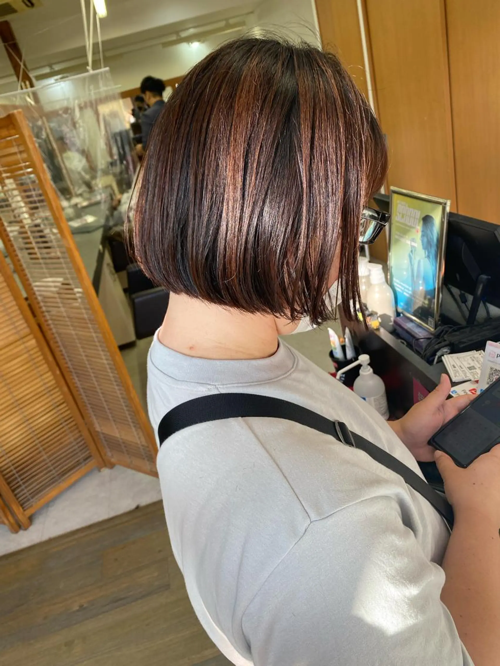 ショート peg.hair所属・ブリーチカラー🫧 森　凪沙のヘアスタイル