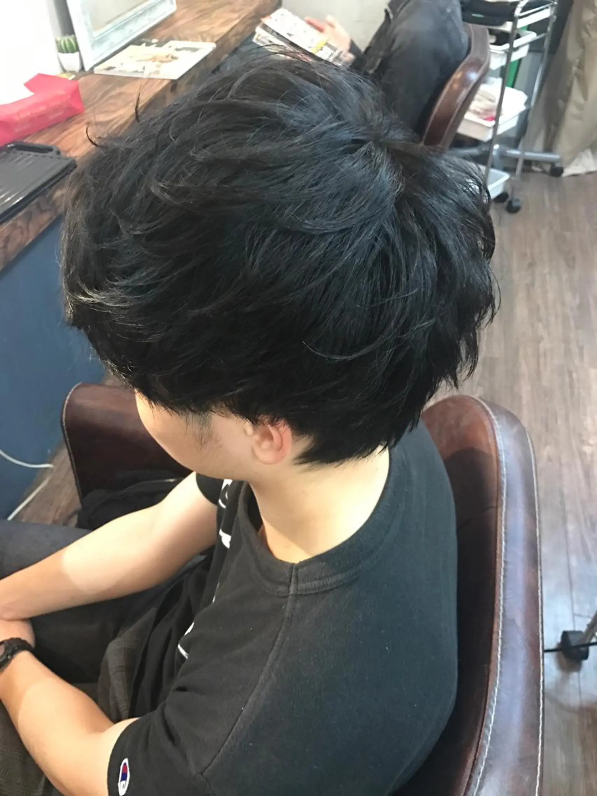 ミディアム カット ヘアセット ✨上村 潤平✨メンズヘア✨のヘアスタイル