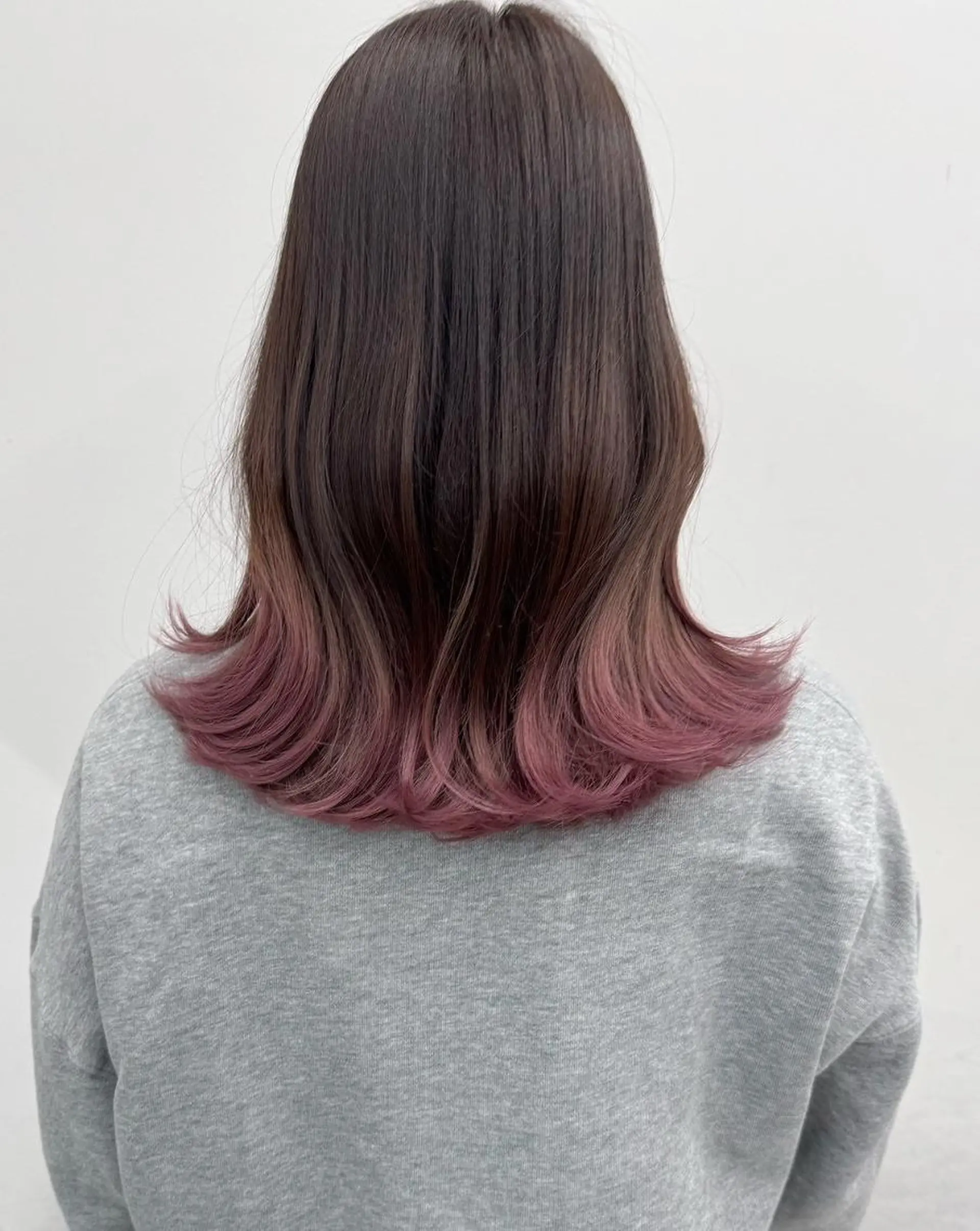 セミロング カラー ショートボブ ブリーチ ケアブリーチ ダブルカラー イルミナカラー 【公式】amble luxe池袋東口🩷のヘアスタイル