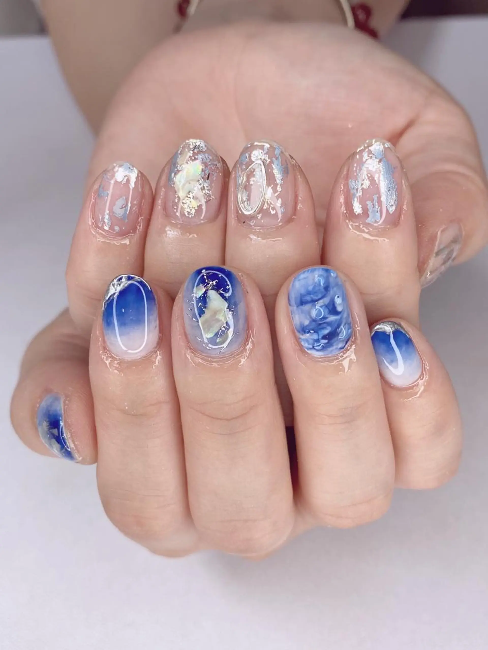 ネイル ニュアンスネイル Ｎail Ｓalon ertiのネイルデザイン