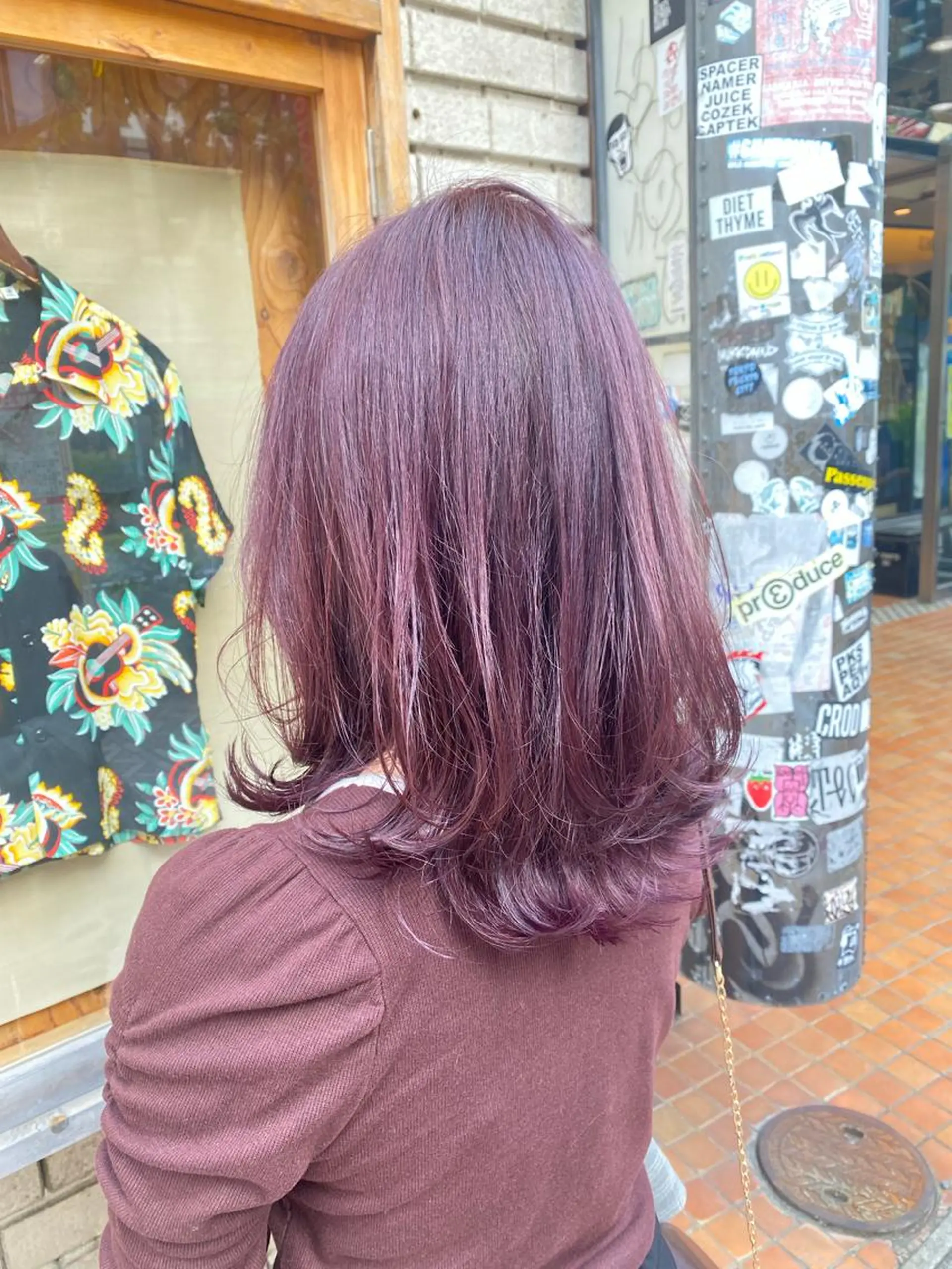 セミロング ショート/レイヤー カット/服部タカノリのヘアスタイル