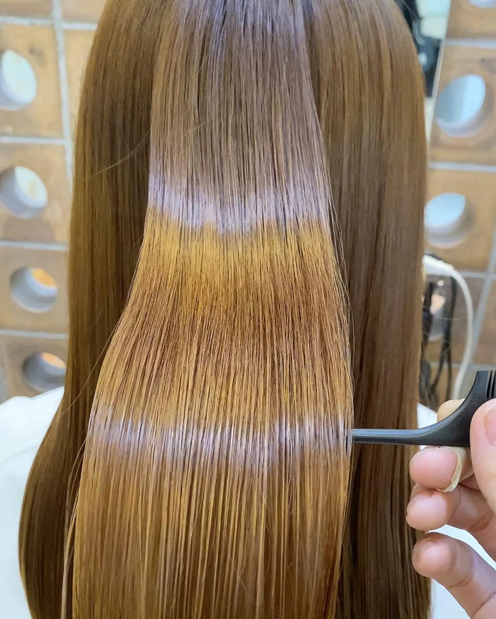 セミロング トリートメント 艶髪レイヤーの王 また復活の大澤竜馬のヘアスタイル