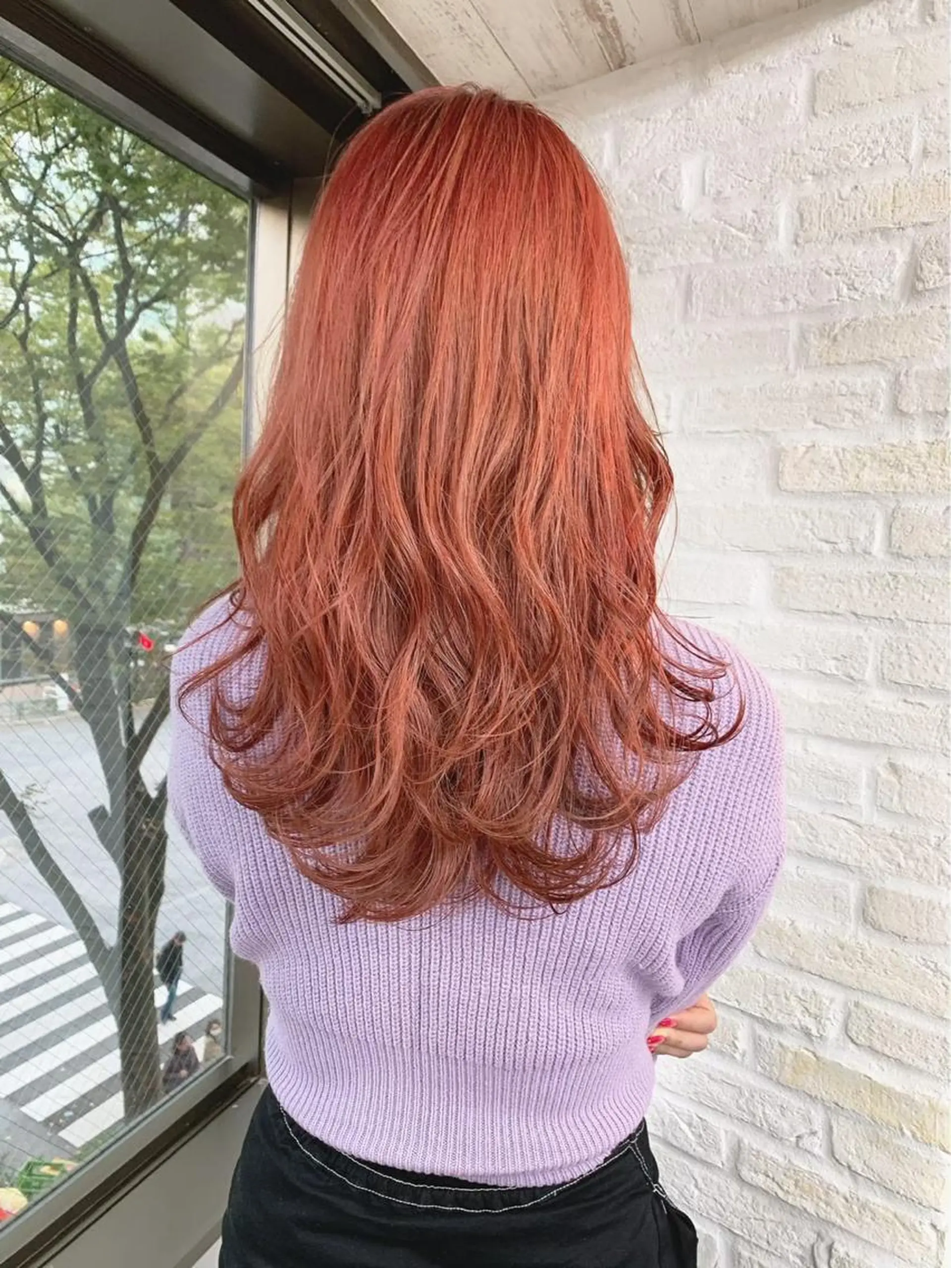 ロング カラー ヘアアレンジ ベージュカラー ブリーチ グレージュ ハイトーンカラー パープルカラー 👑最高級エクステ 👑新宿/タイセイのヘアスタイル