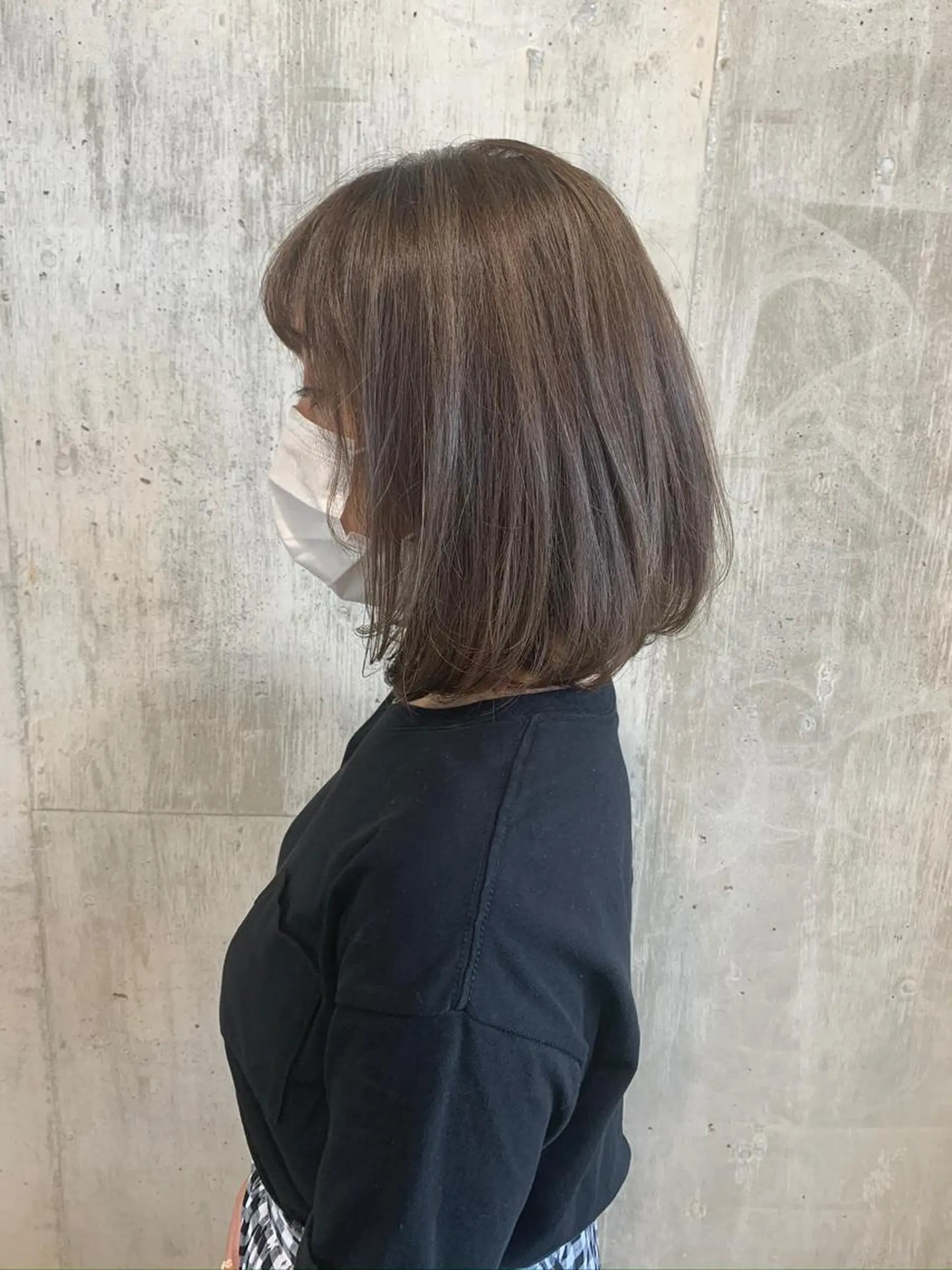 ミディアム C’LD hair  produce /シールドヘア所属・モテ髪/ボブ/ショー ト/アダチフウトのヘアスタイル