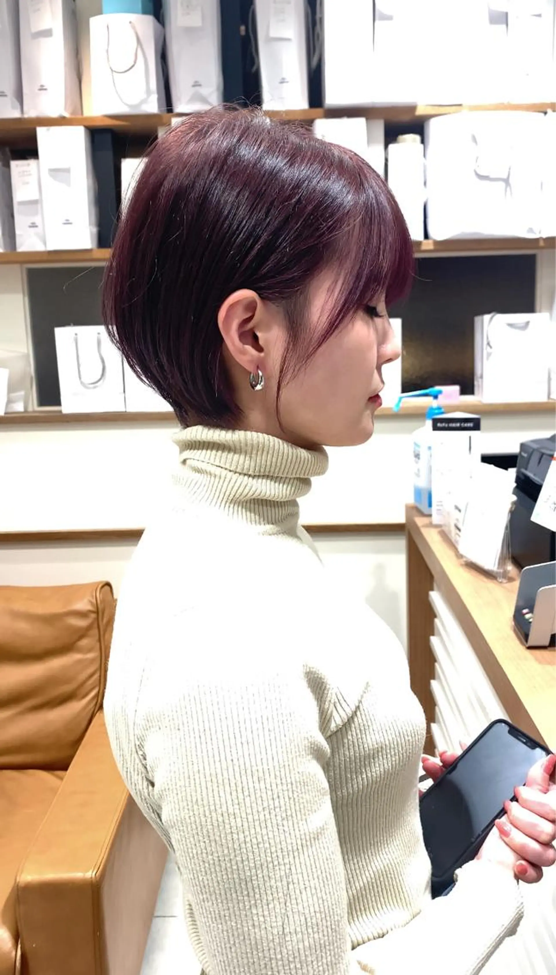 ショート 林 瑞起のヘアスタイル
