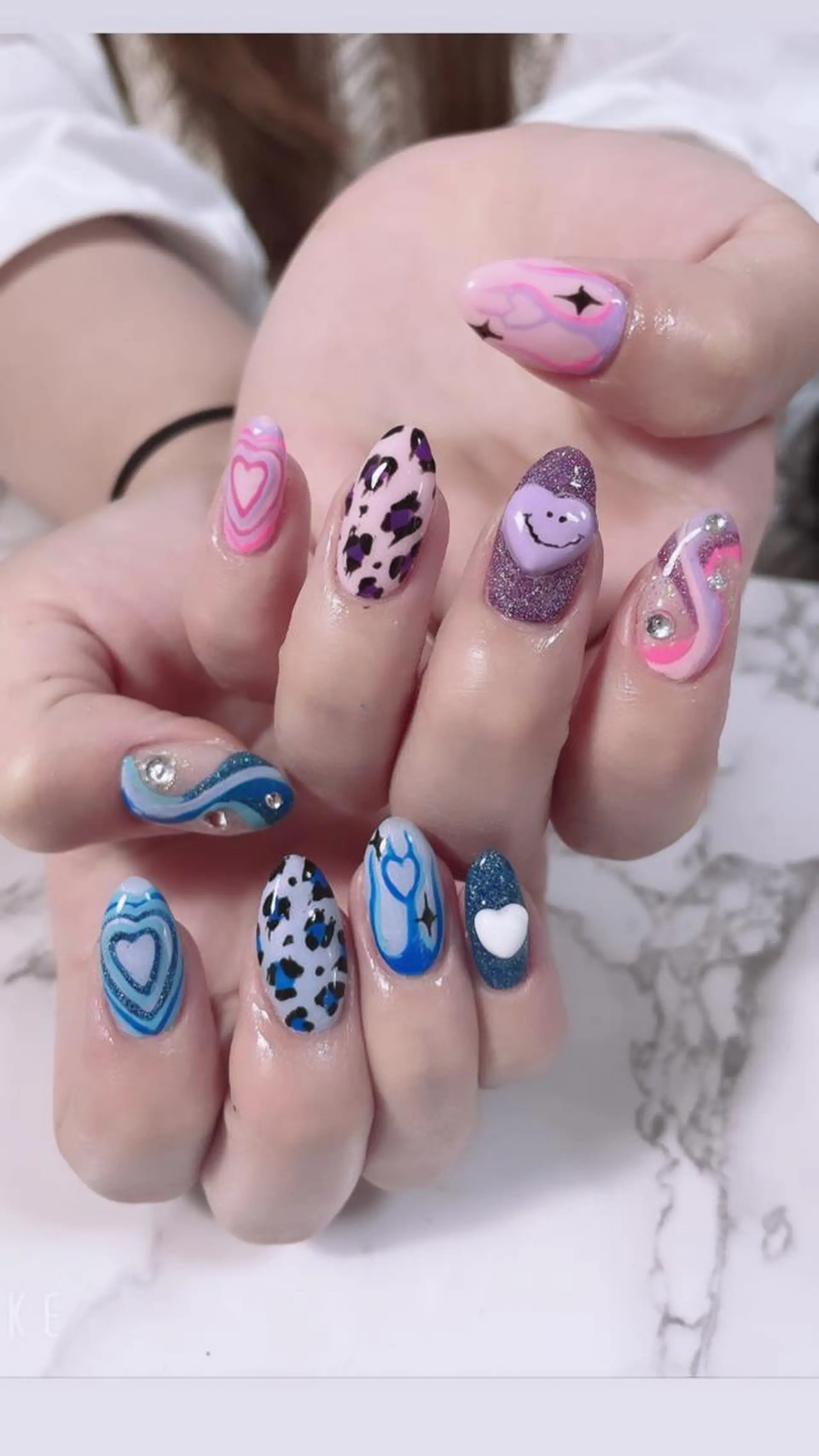 ネイル 高草木 桃香のネイルデザイン