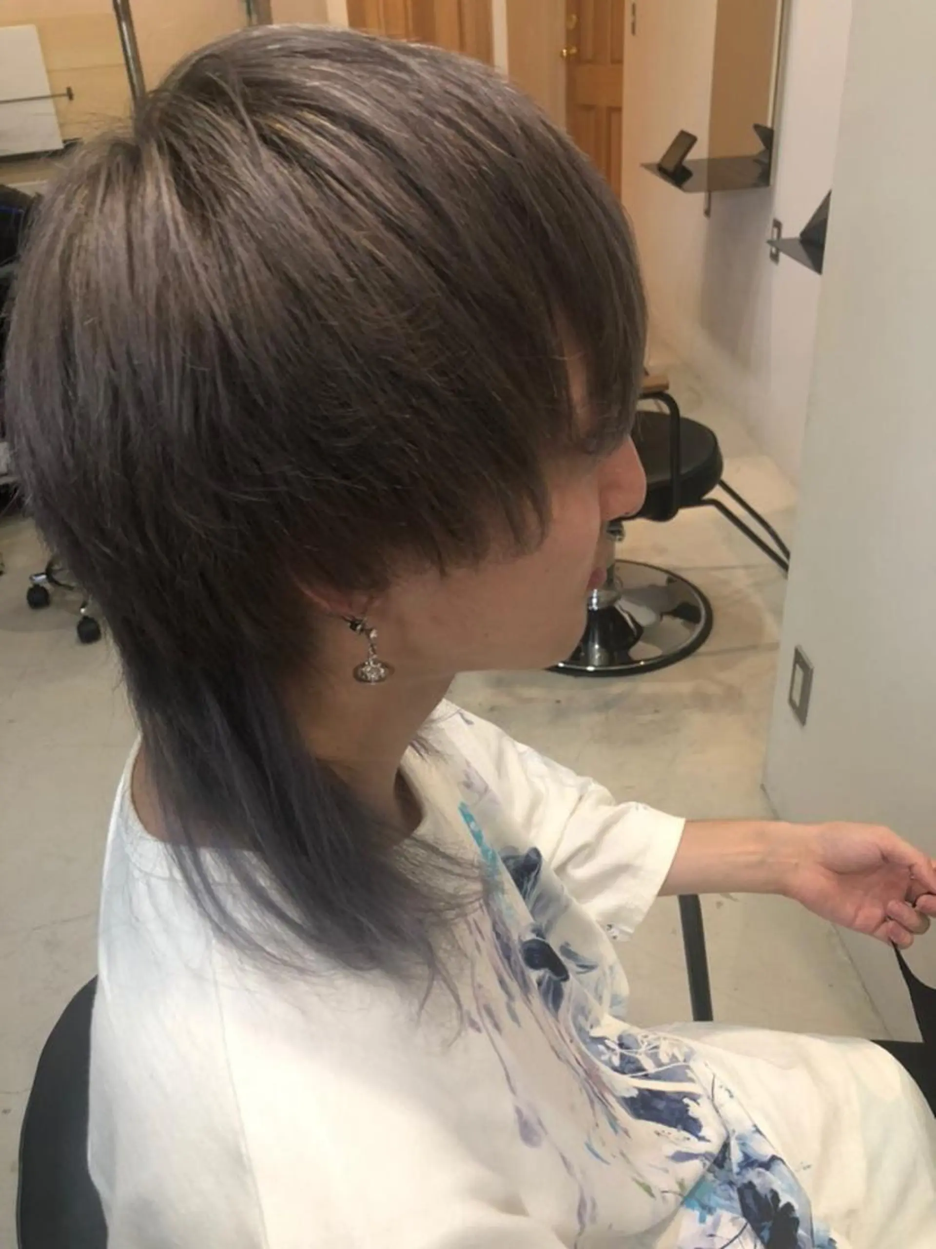 ショート カラー シルバー 中目黒🌼 🌼ハナのヘアスタイル