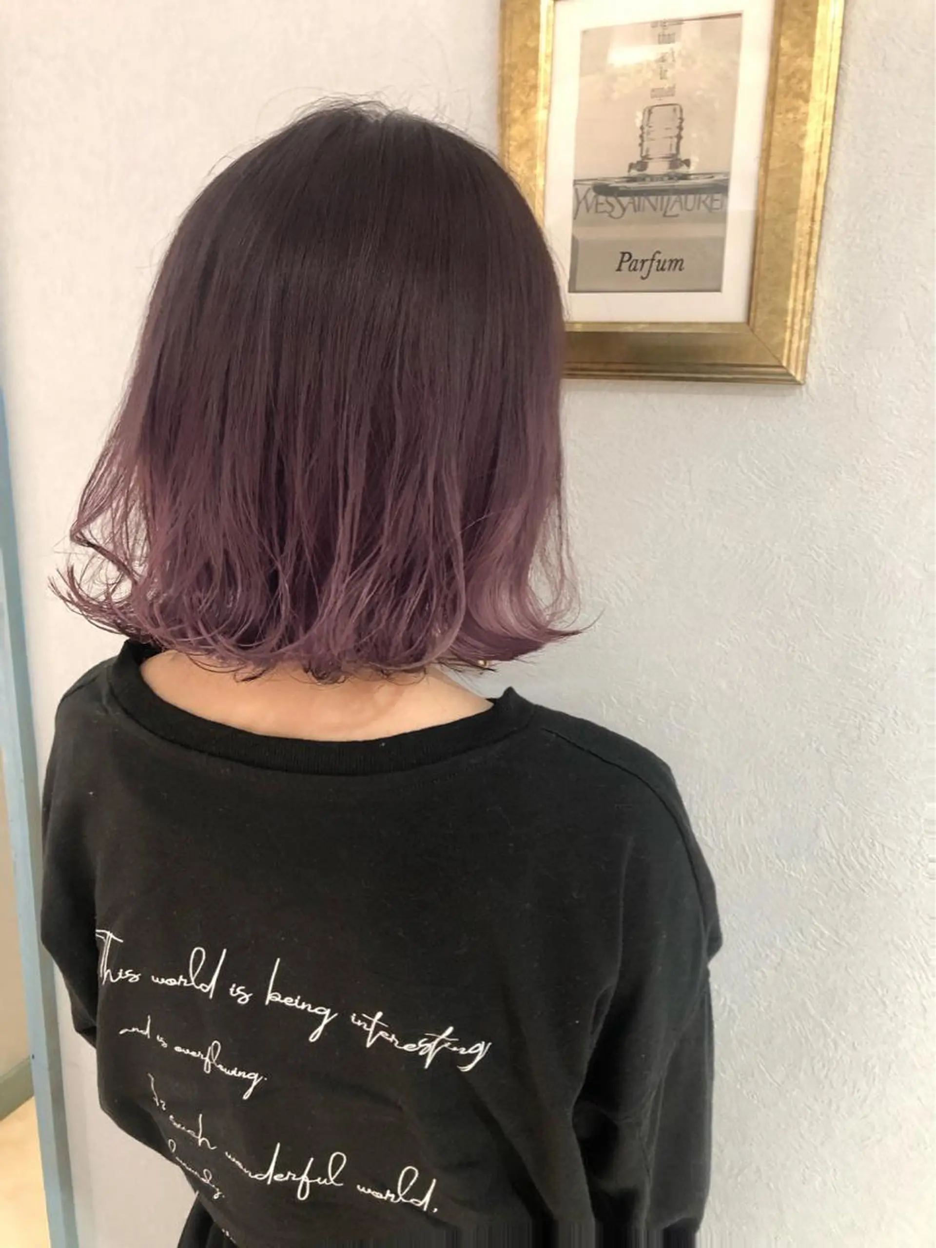 ミディアム 髪質改善　縮毛の達人 矢井由真のヘアスタイル