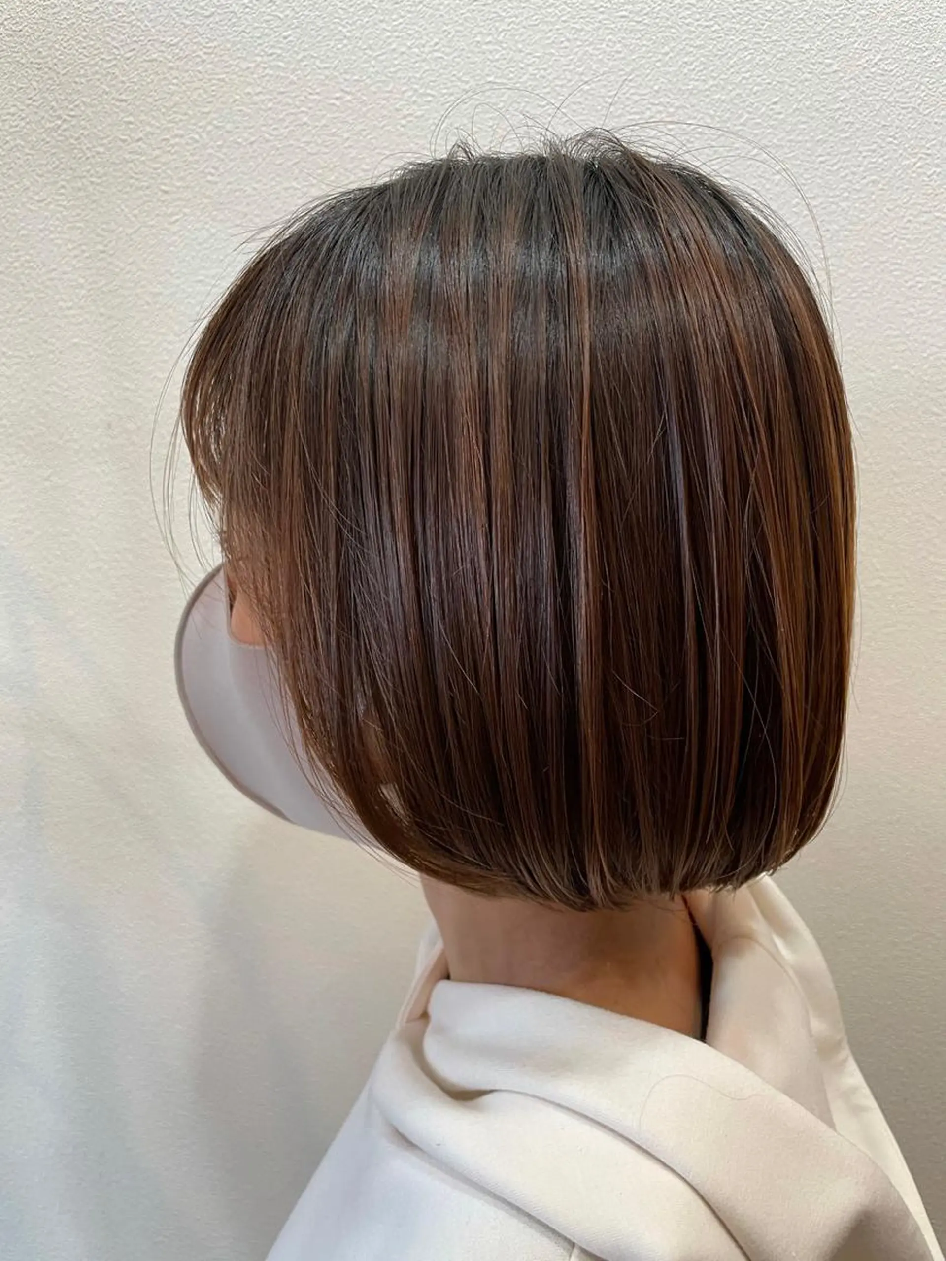 ショート カラー ノンダメージサロン/ 豊中/美容室のヘアスタイル