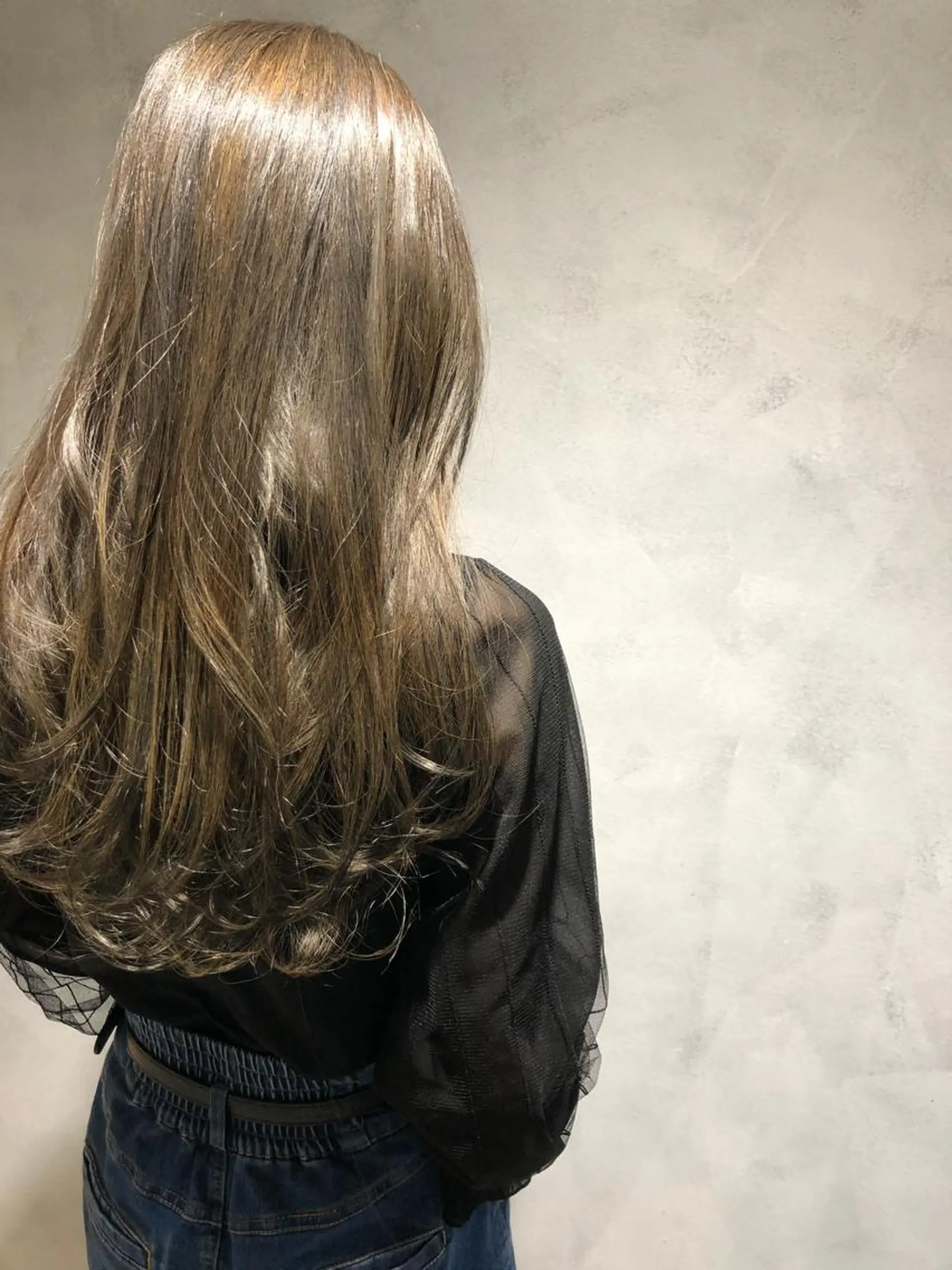 ロング カラー シンカ 表参道のヘアスタイル