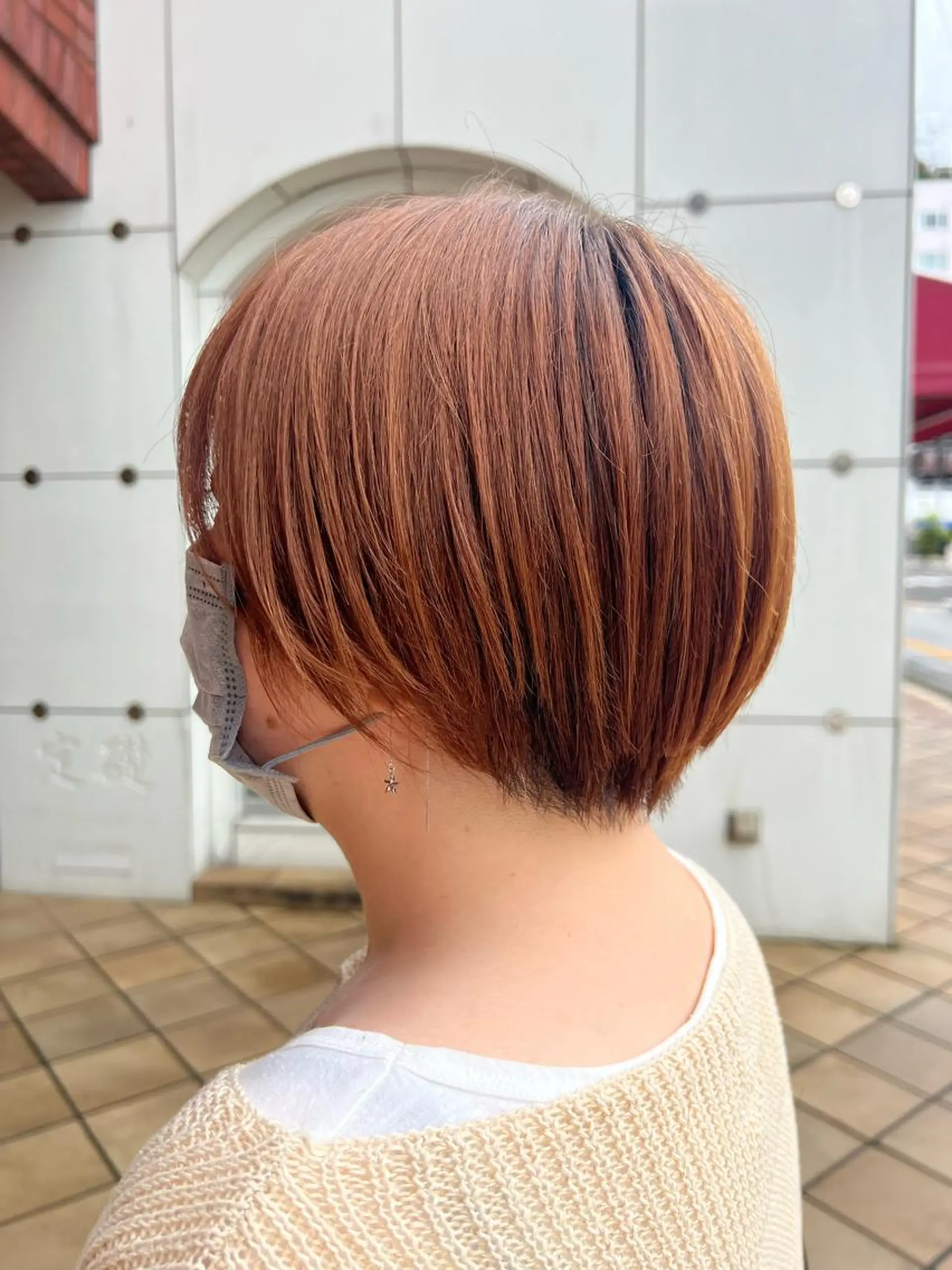 ショート 丸みショート ショートヘア 藤川 瑛梨奈のマツエク・マツパデザイン