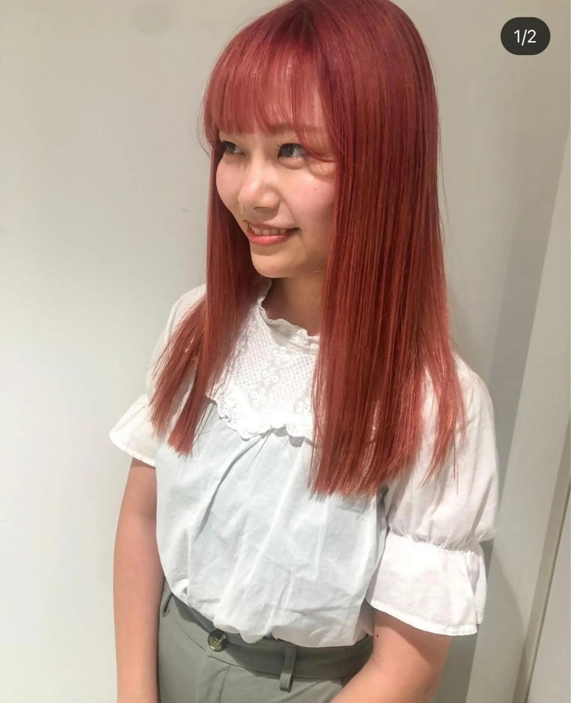 ミディアム カラー ブリーチ ヘアカラー トリートメント センスをお届けします 大谷将生infpのヘアスタイル
