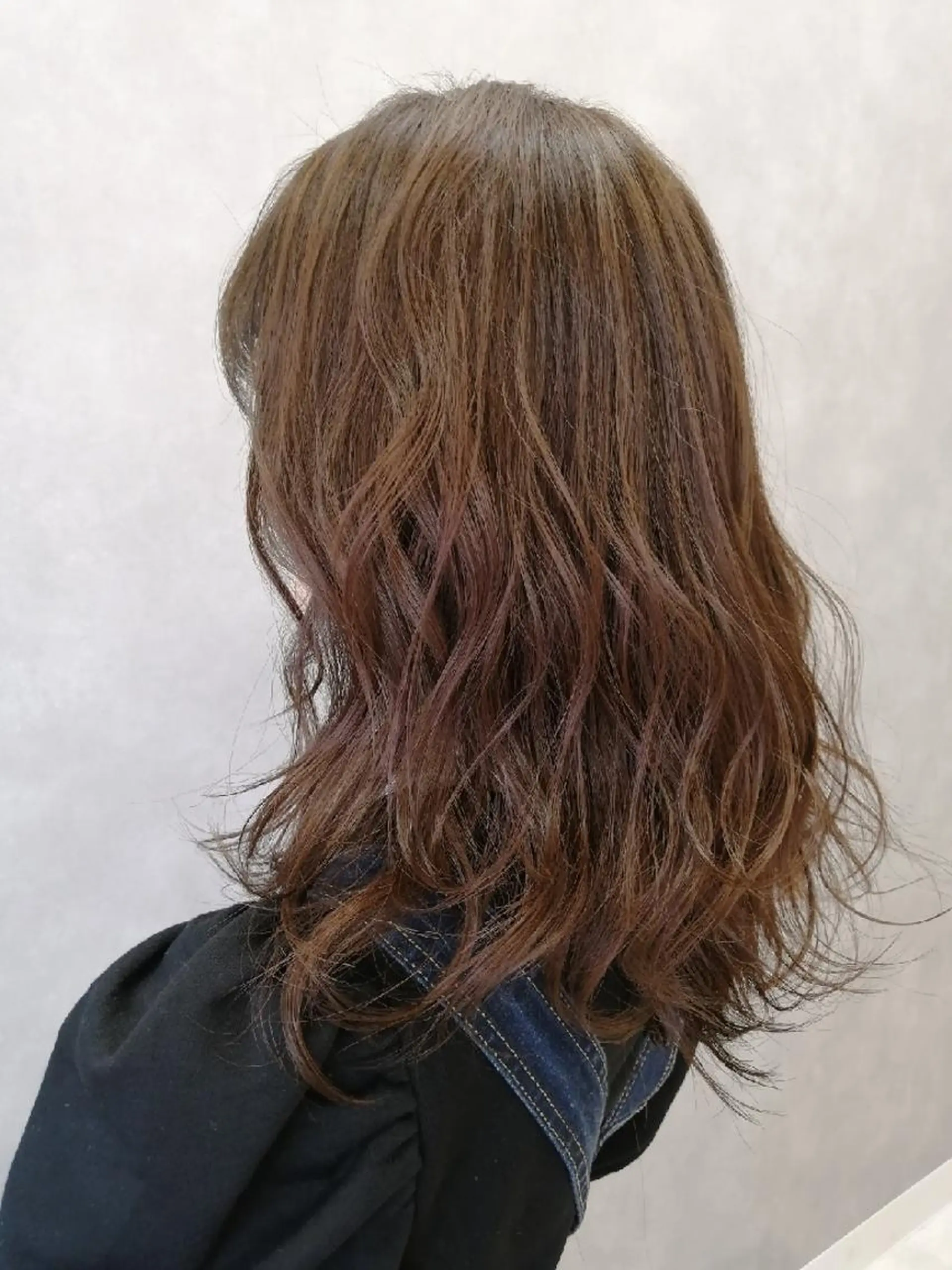 カラー ベージュカラー ピンクカラー ピンクベージュ hase _のヘアスタイル