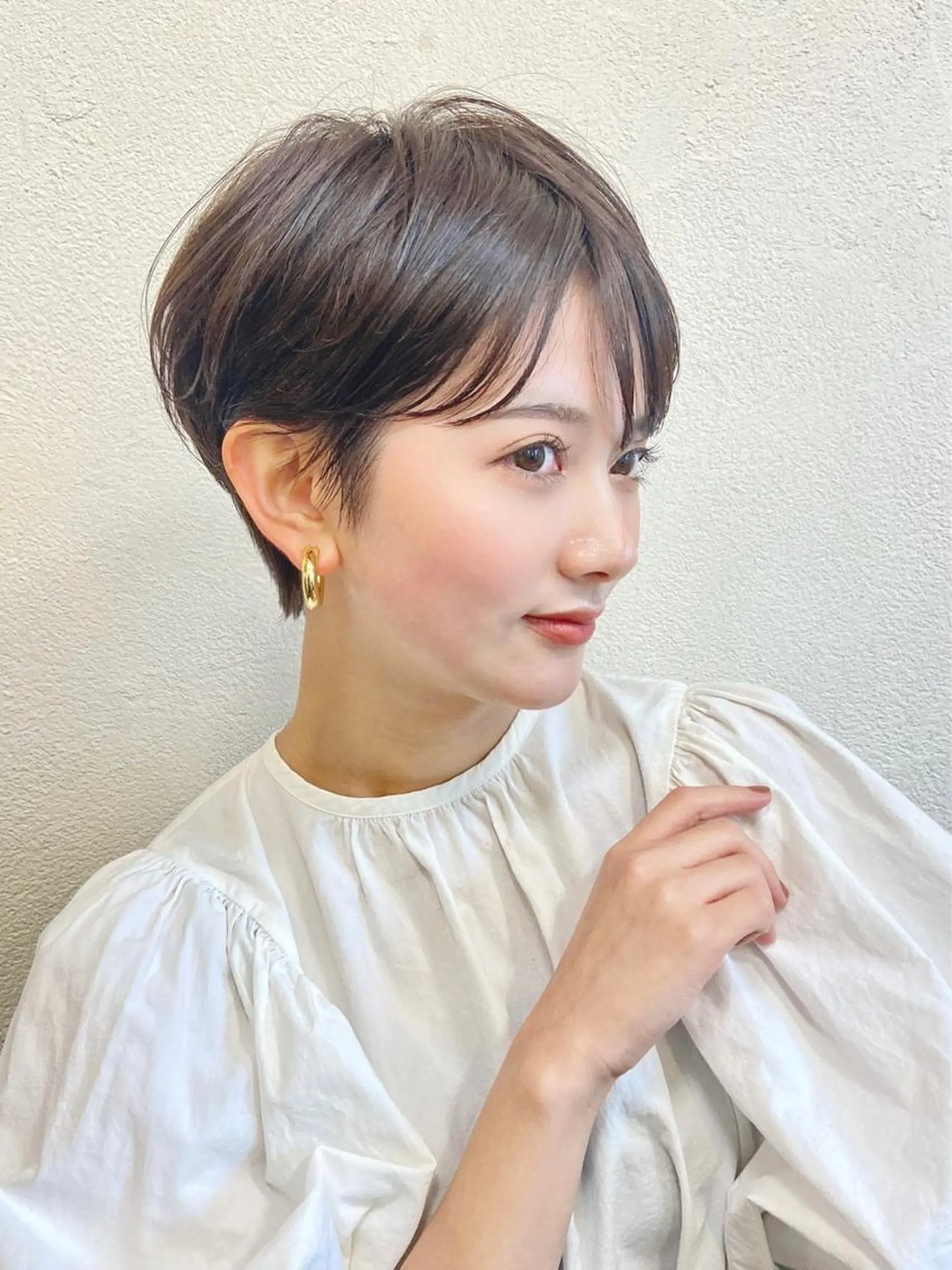 ショート カラー カット ヘアカラー 小顔ショート✁ ⁂Yukari⁂のヘアスタイル