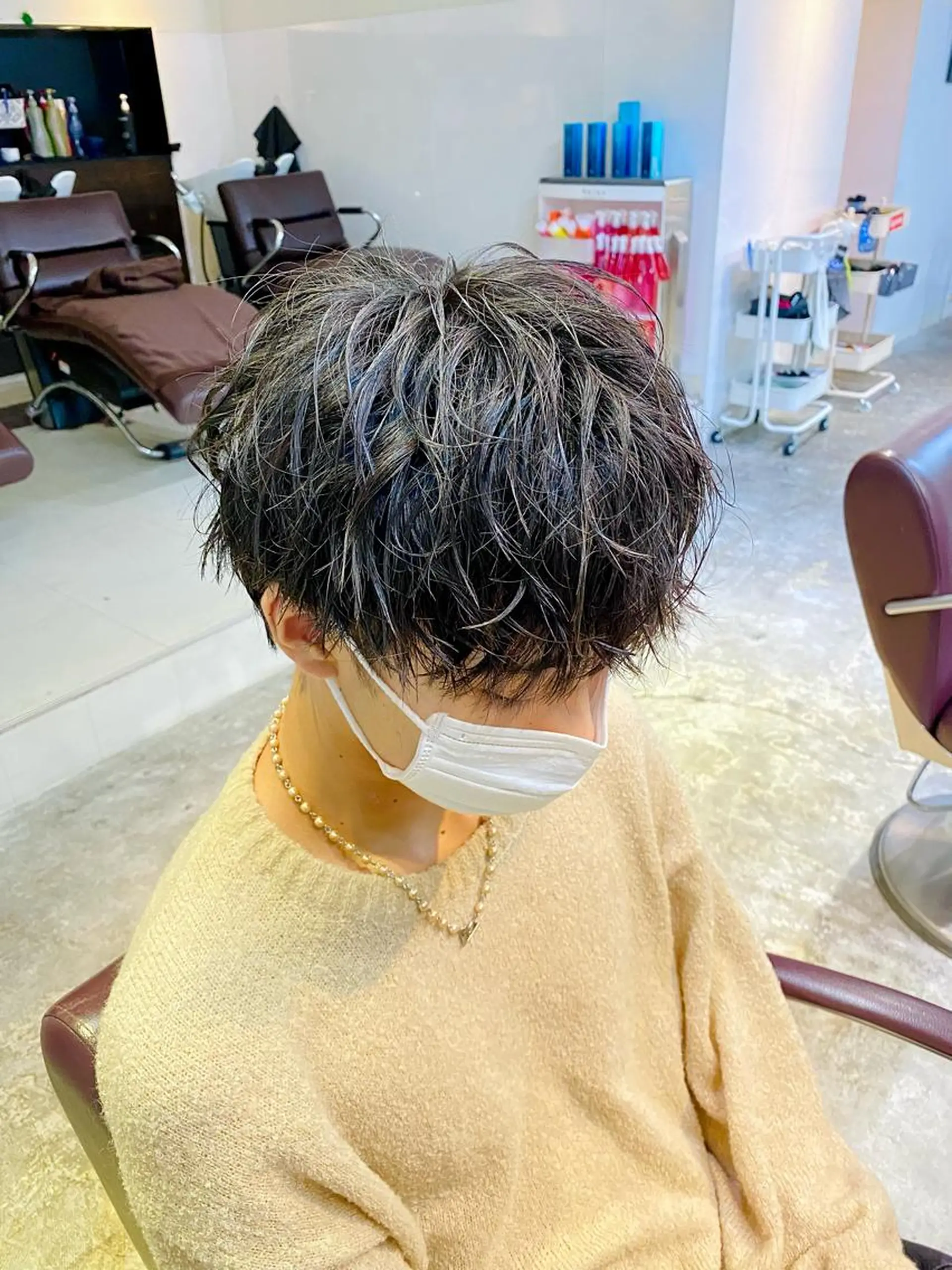 パーマ メンズ トレンドパーマ‼️ NAOKI💥のヘアスタイル