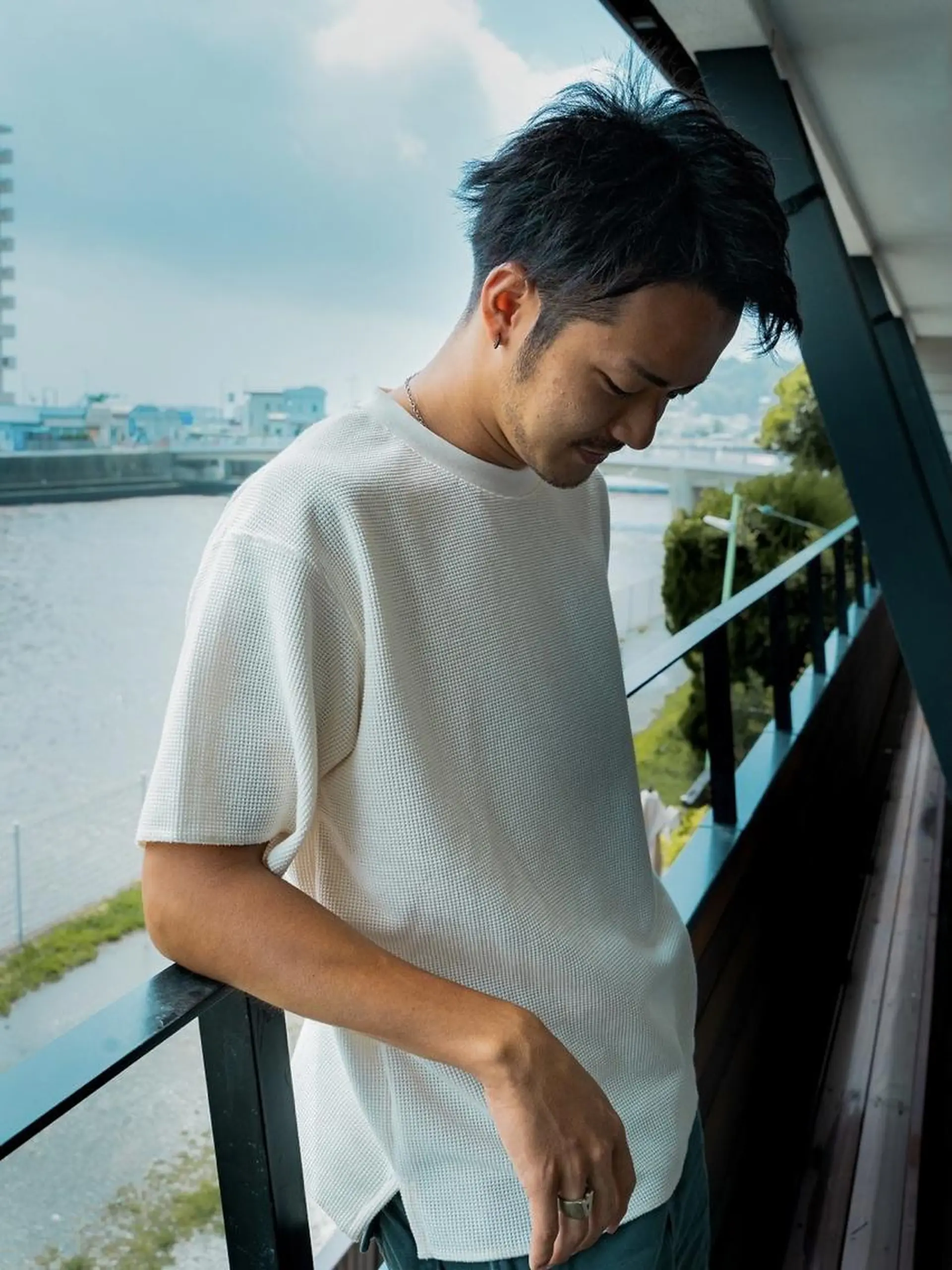 メンズ 柳下 涼のヘアスタイル