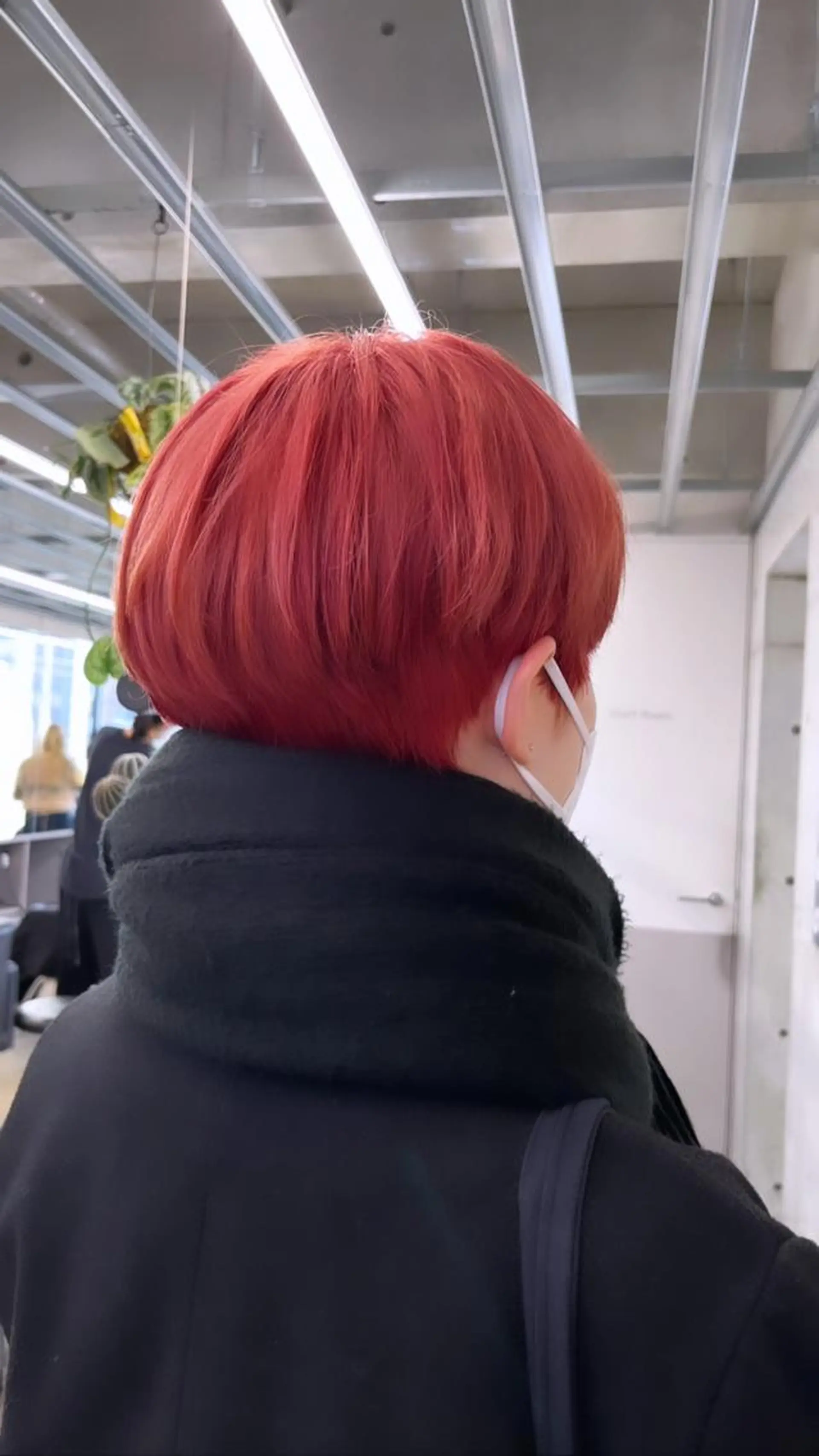 ショート カラー レイヤーカット/ 酸性ストレート梅田のヘアスタイル