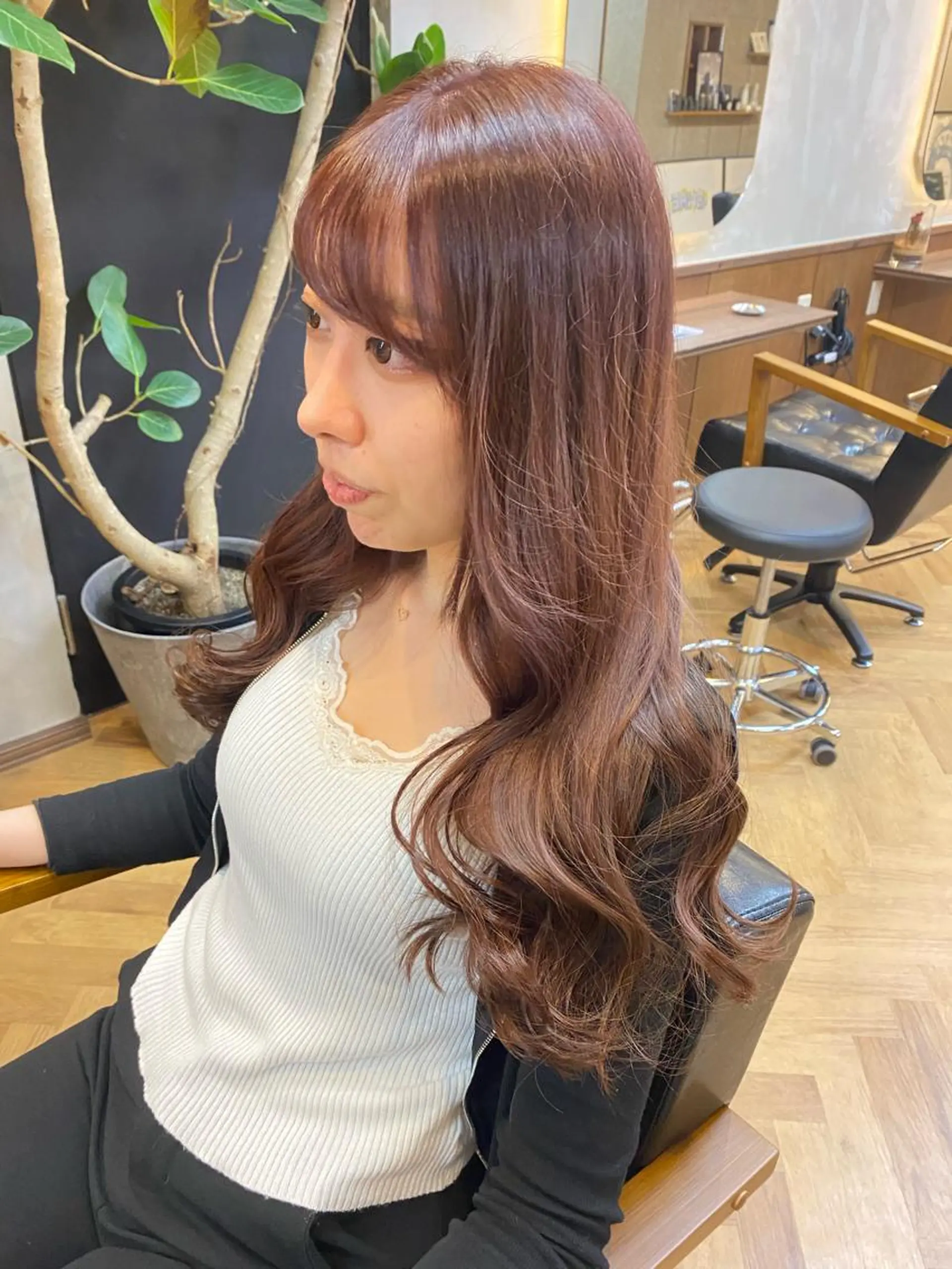 ロング デザインカラー/ボブ ブリーチカラー/ユリのヘアスタイル