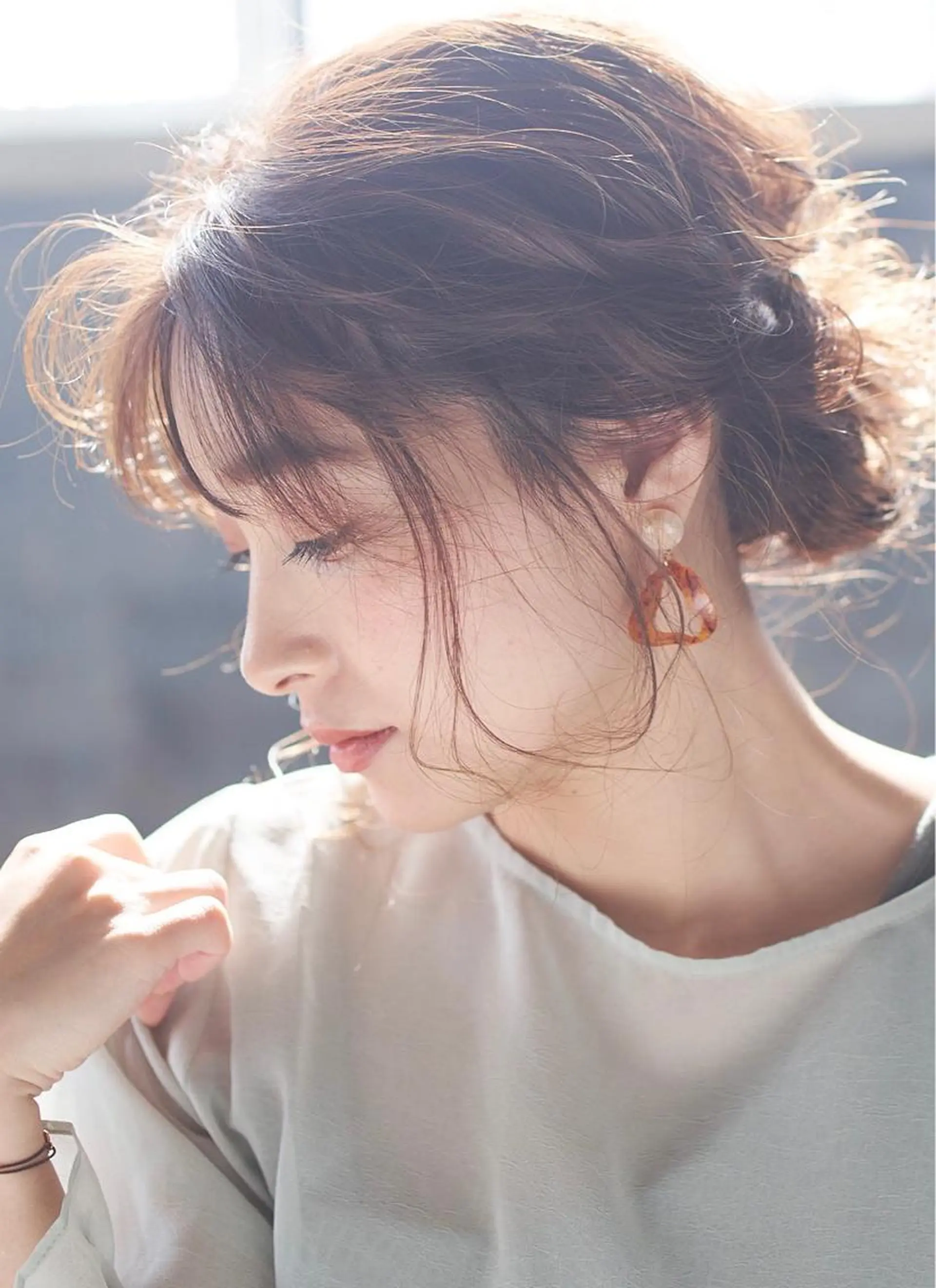 ミディアム marju銀座 マージュギンザのヘアスタイル