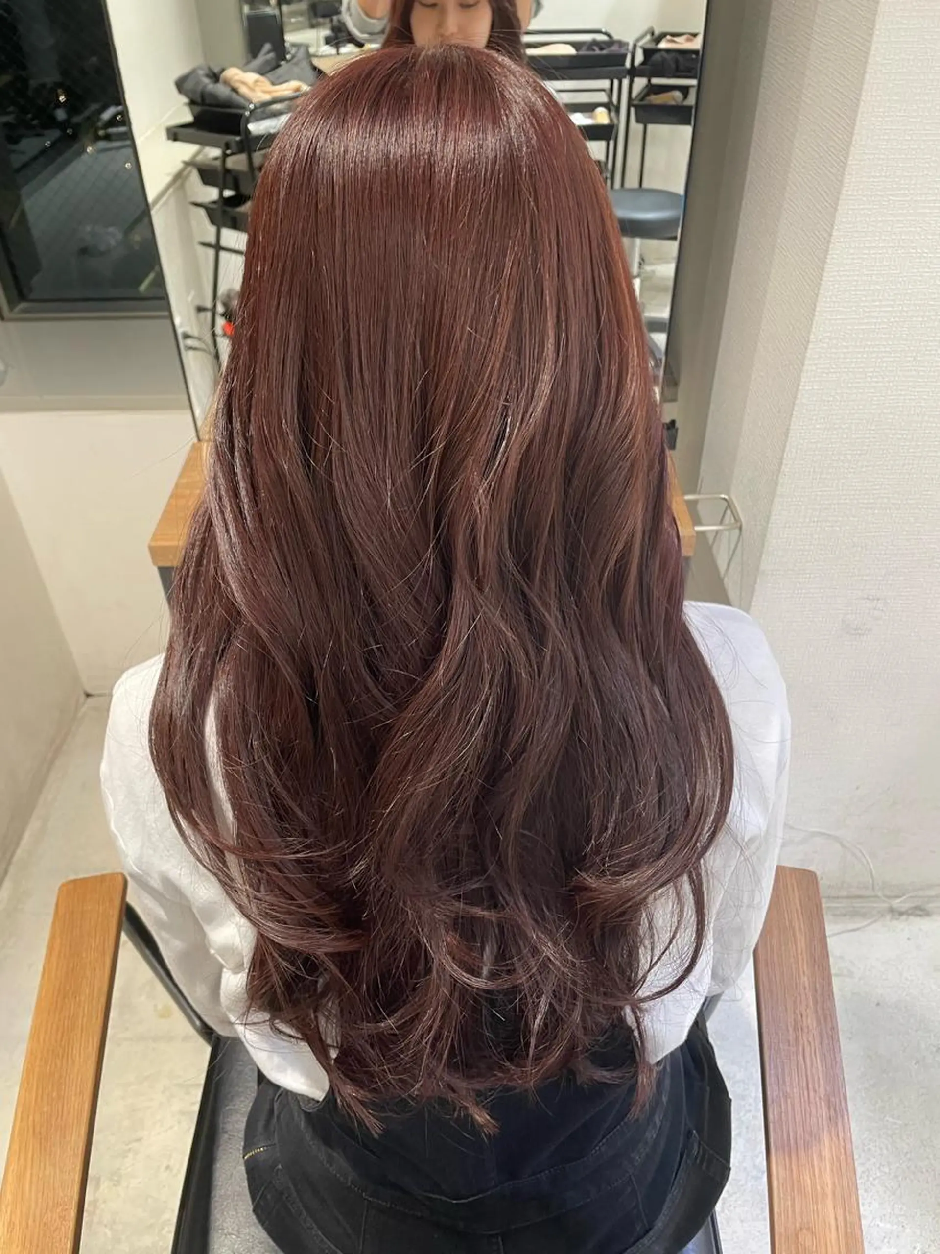 ロング カラー Cosmepot所属・戸川凜音 とがわりんねのヘアスタイル