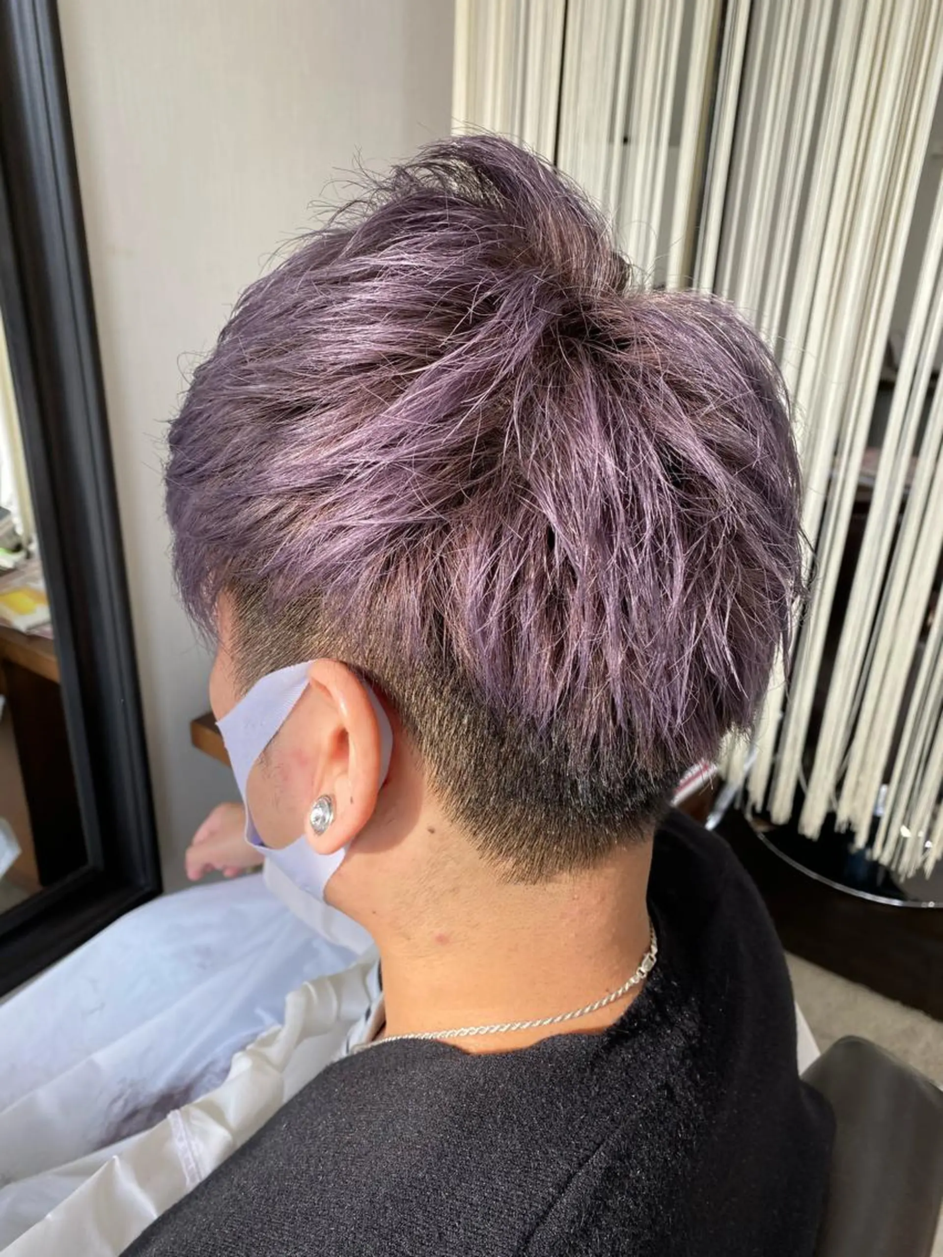 ショート カラー メンズ 阿久津 泰幸のヘアスタイル