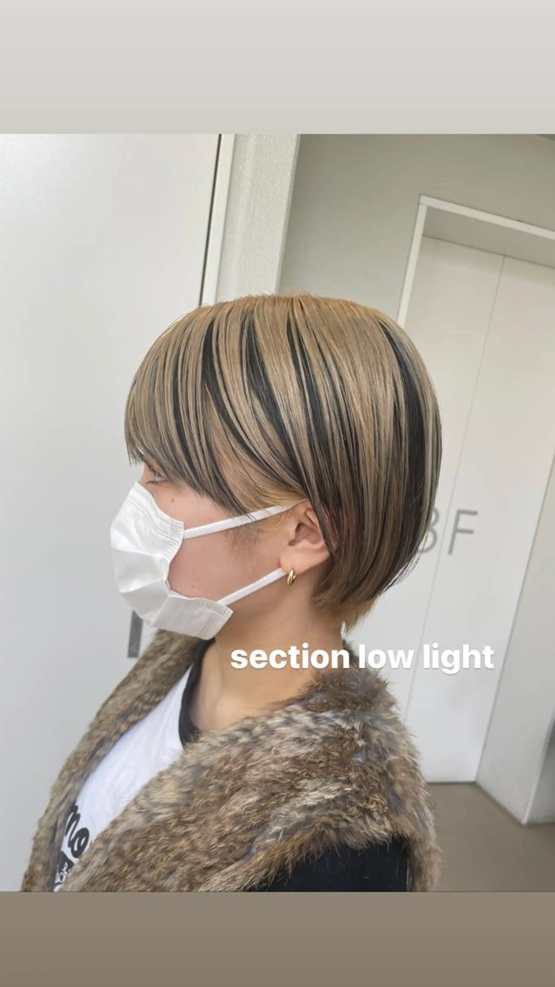 カラー miko🪽地毛風/ ハイトーン/レイヤーのヘアスタイル