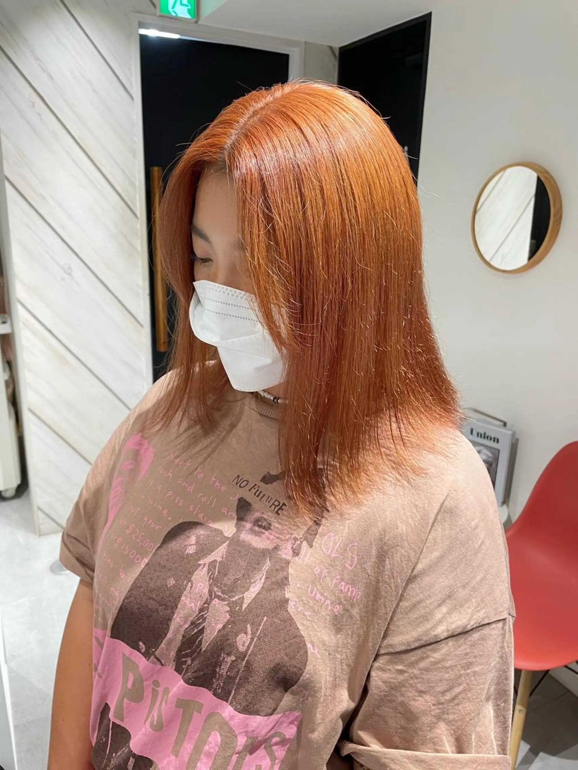 ミディアム fuka/梅田/ ミルクティーベージュのヘアスタイル