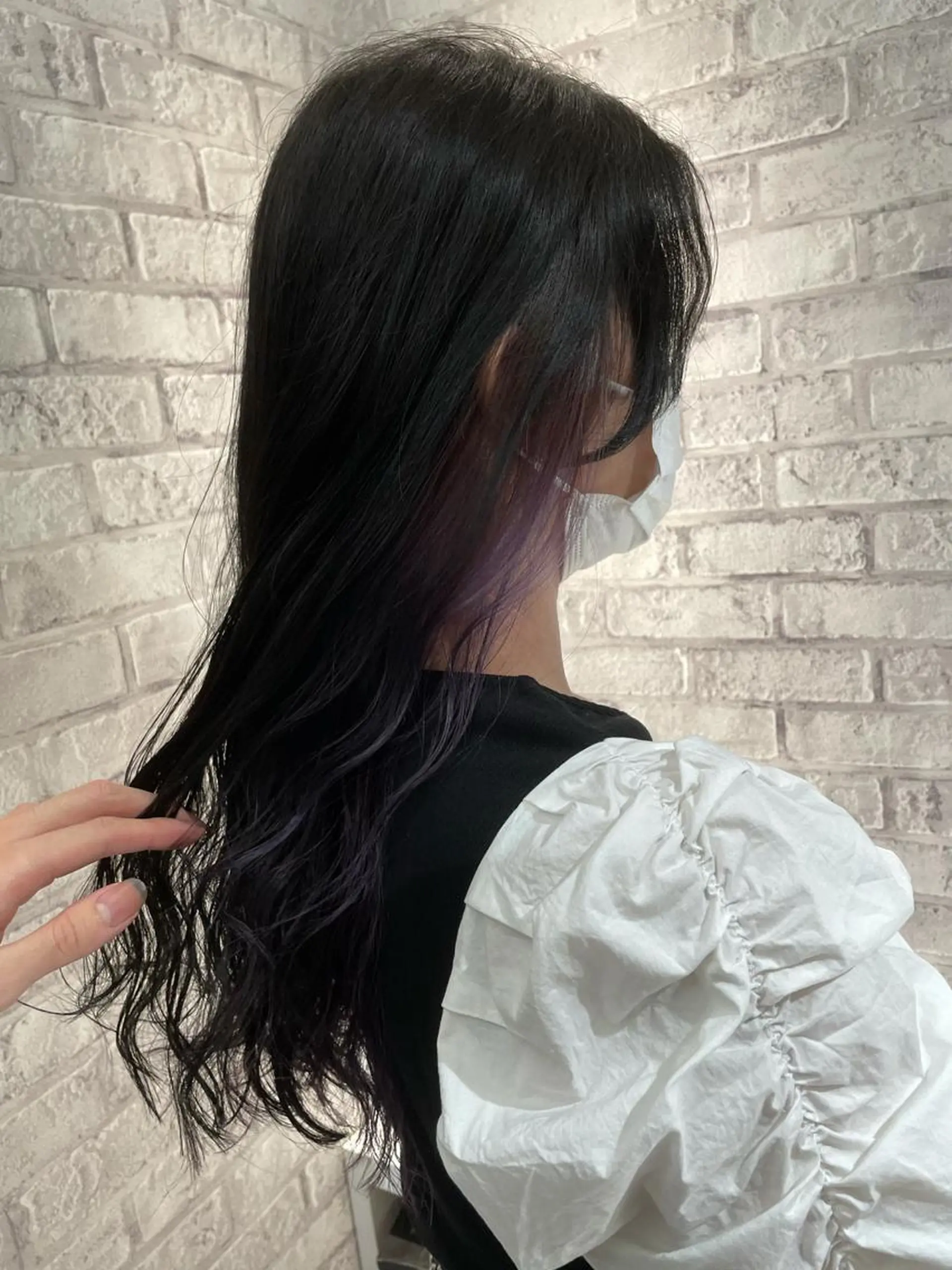 ロング カラー カット ヘアカラー ［パサつき改善］＊ 髪質改善ケアサロン＊のヘアスタイル