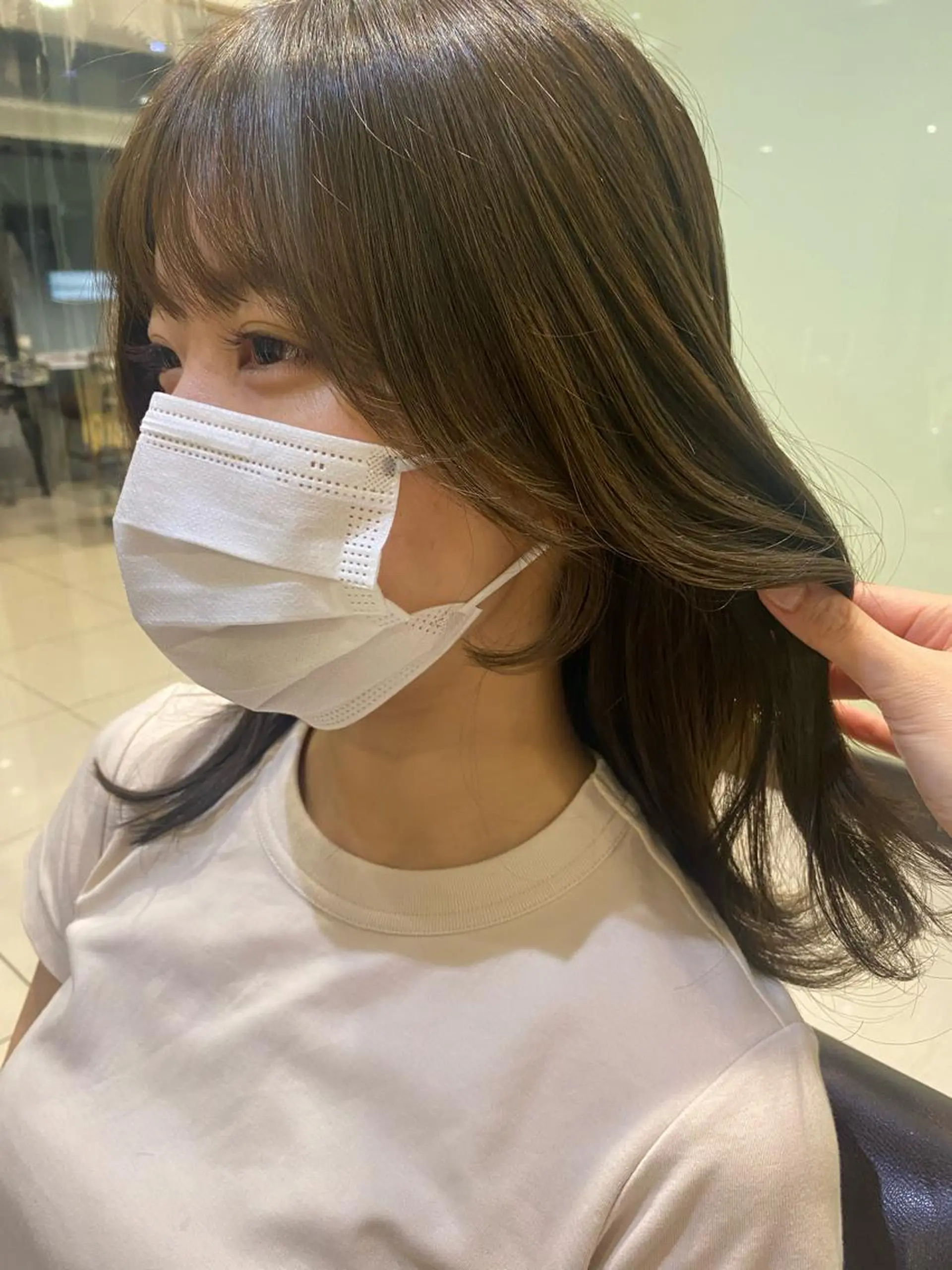 ミディアム パーマ ミディアムパーマ 🎗️【ヘアセット 美眉】吉川玲🎗️のヘアスタイル