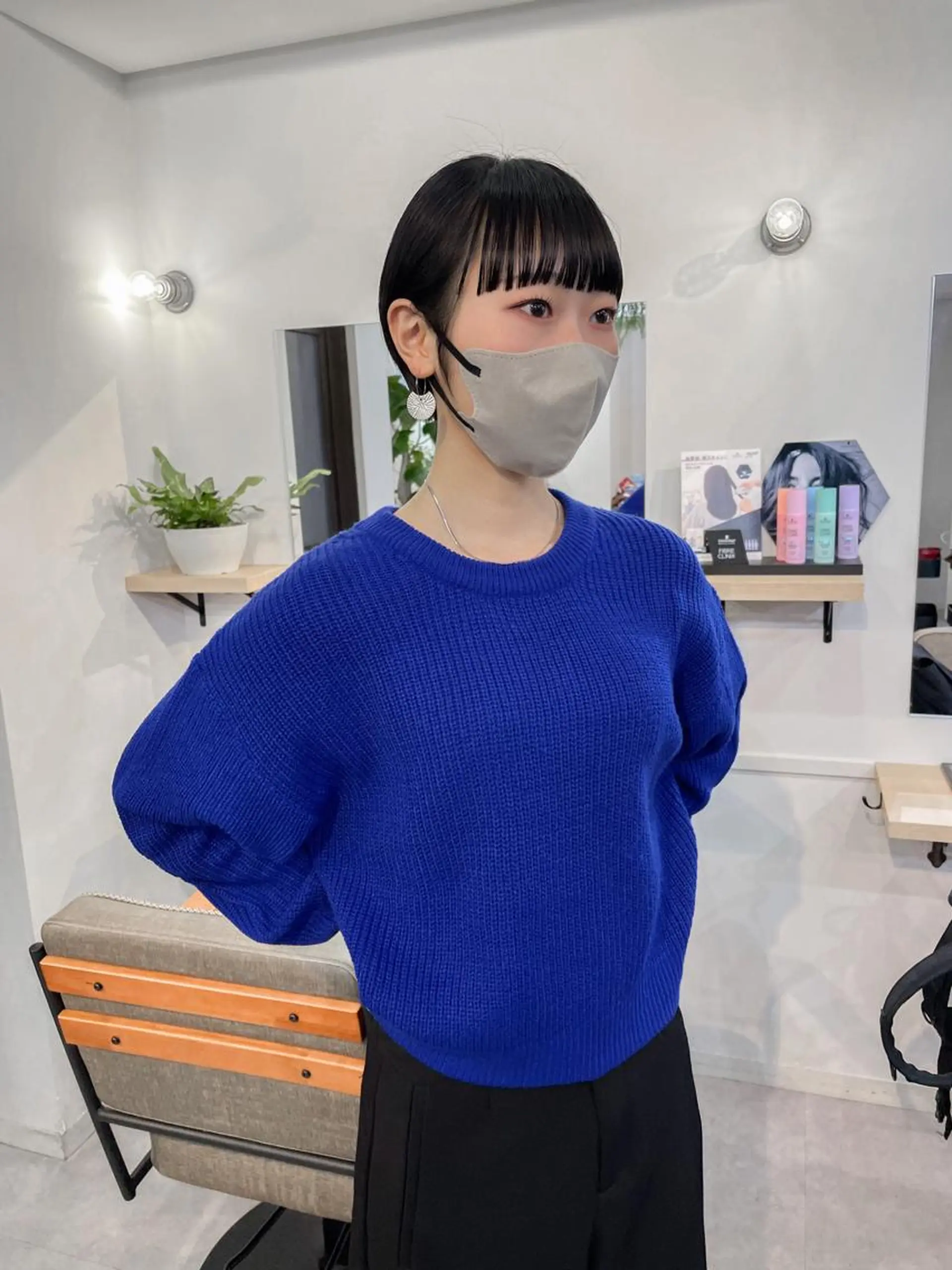 ショート ショートヘア ショート　ボブ メンズ　パーマのヘアスタイル