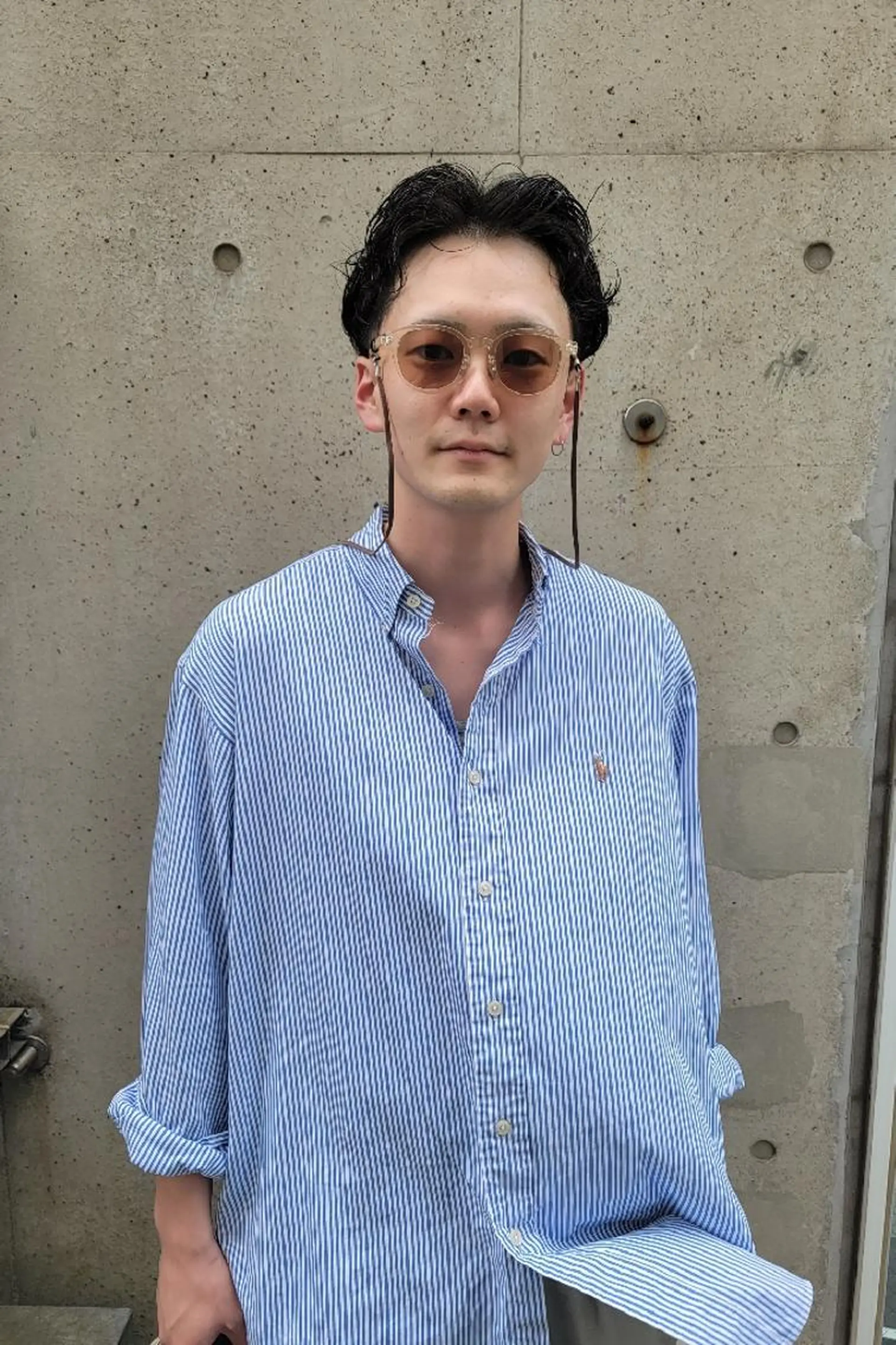 ショート OMA　 カタギシのヘアスタイル