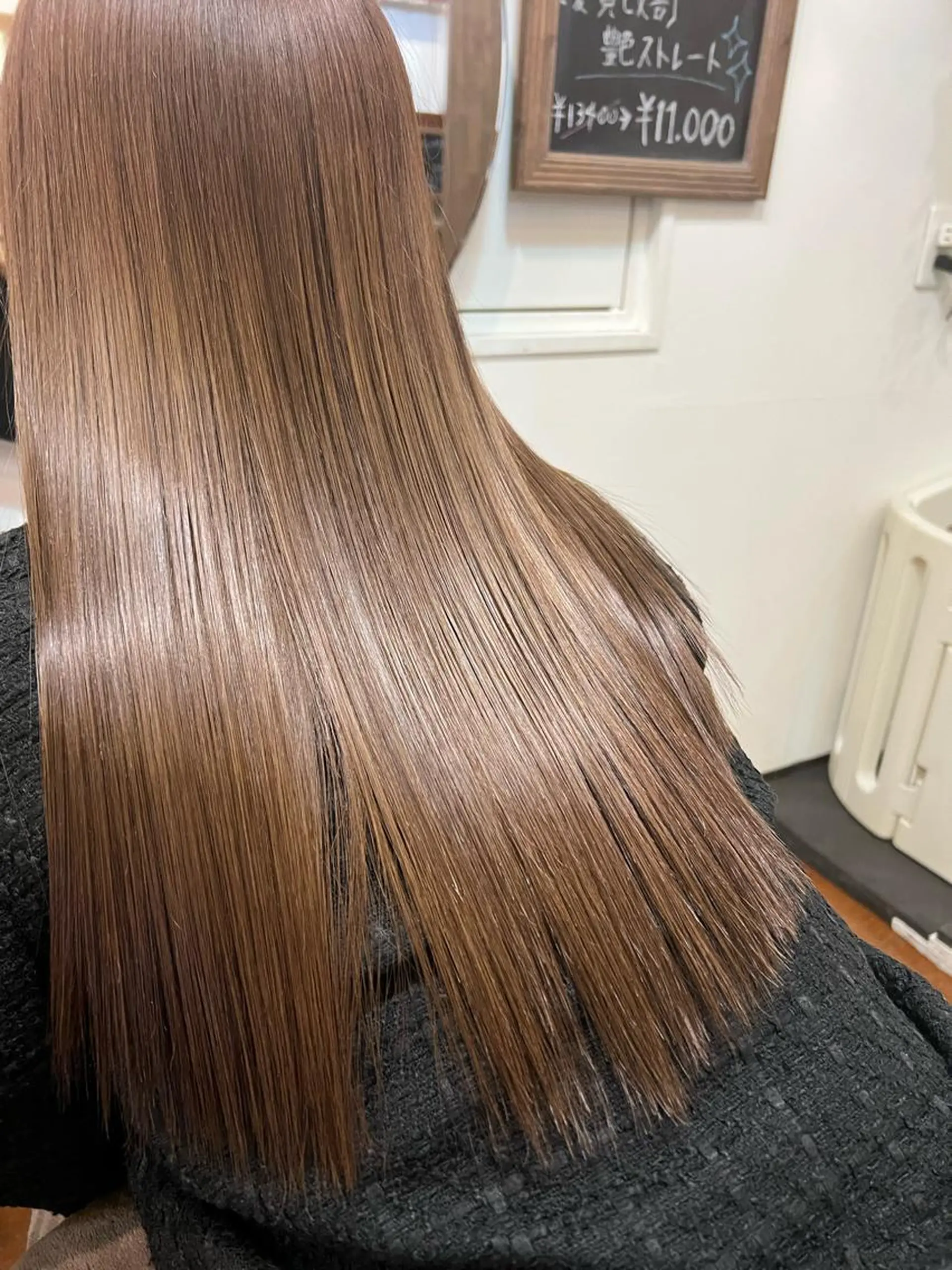 ロング 髪質改善 トリートメント ひろし/髪質改善/ 縮毛矯正/透明感✨のヘアスタイル