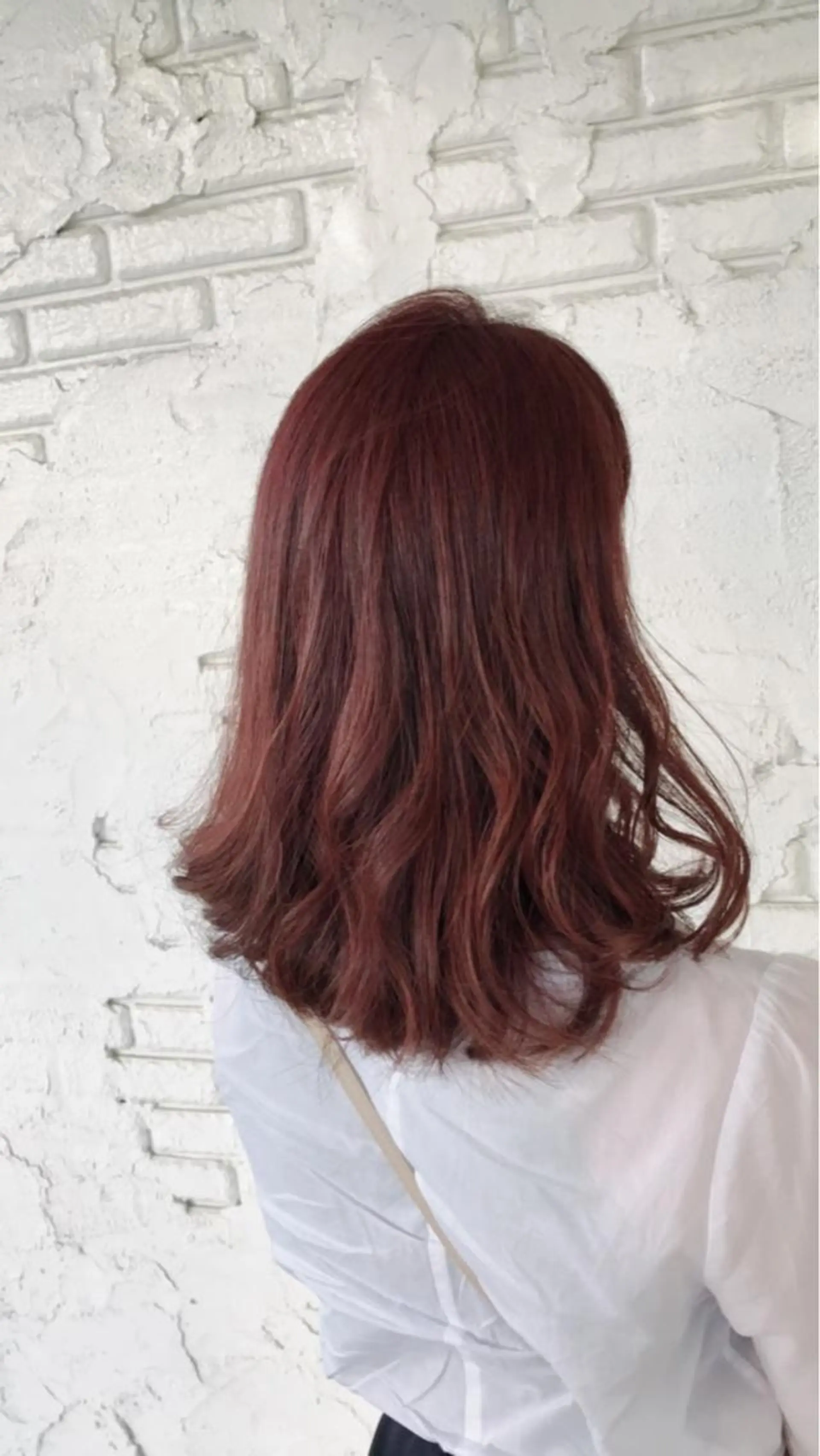 セミロング 尾崎 優也のヘアスタイル