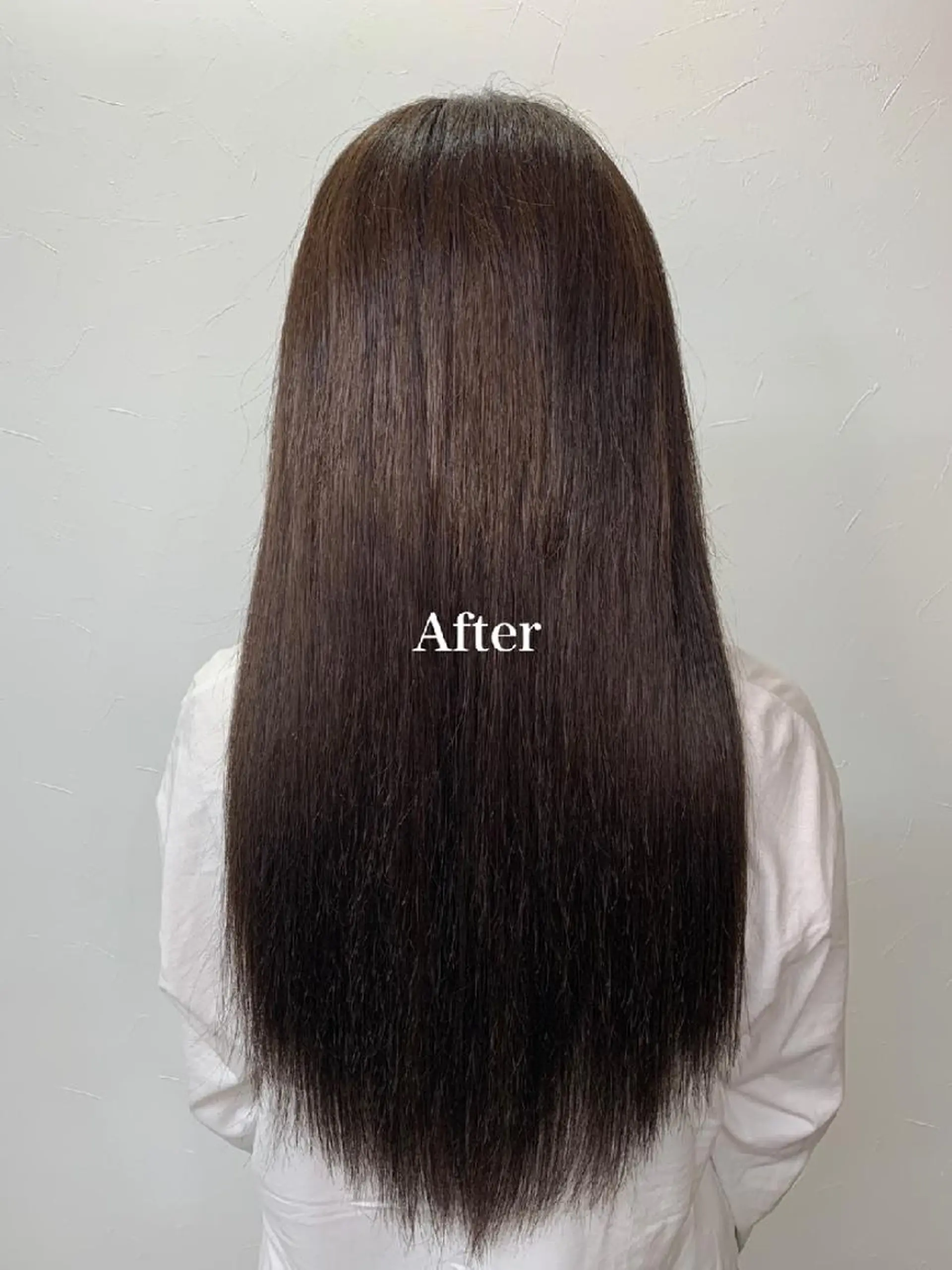 ロング 前田 かおりのヘアスタイル