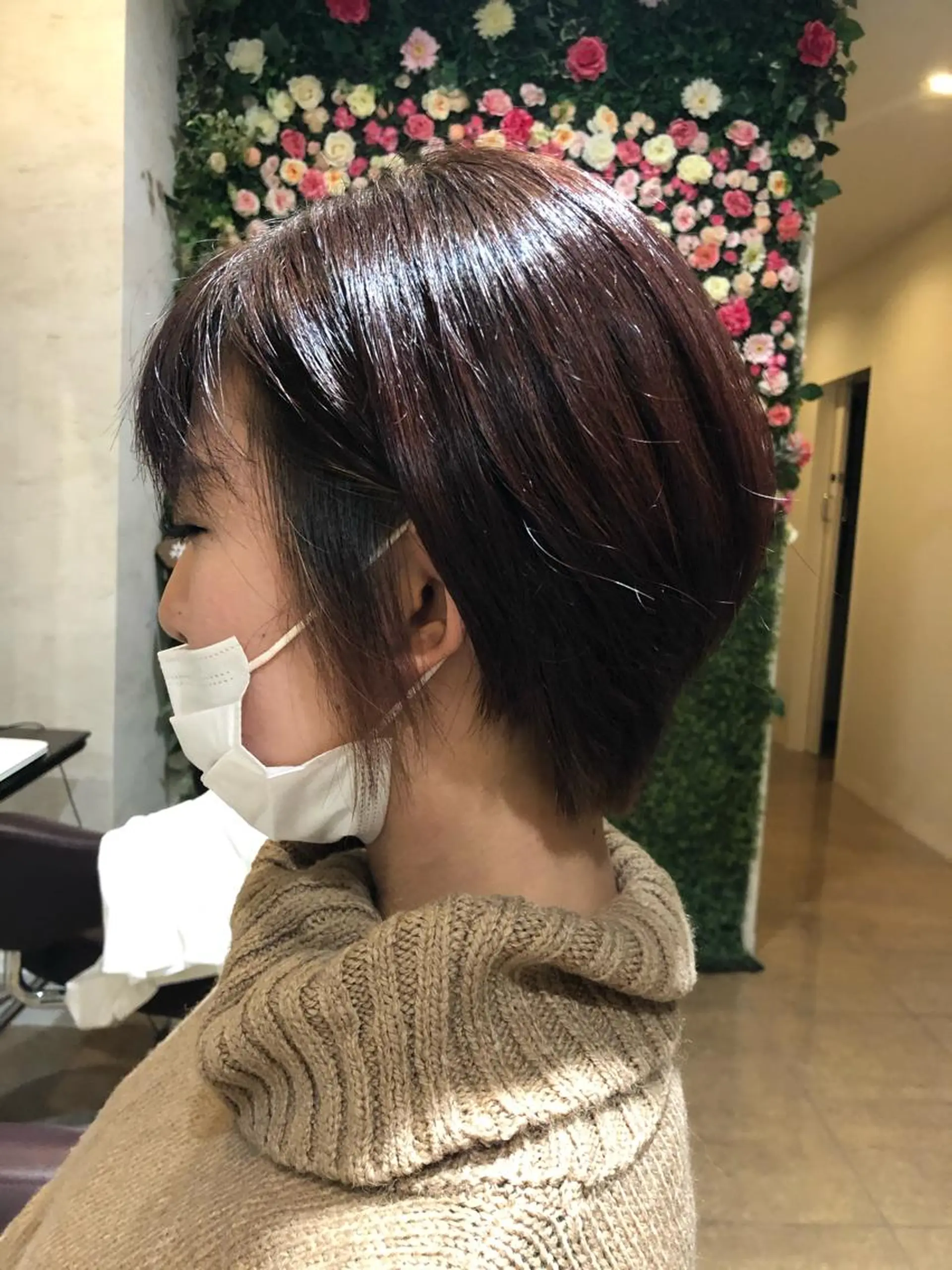 ショート 舩坂 友賀のヘアスタイル