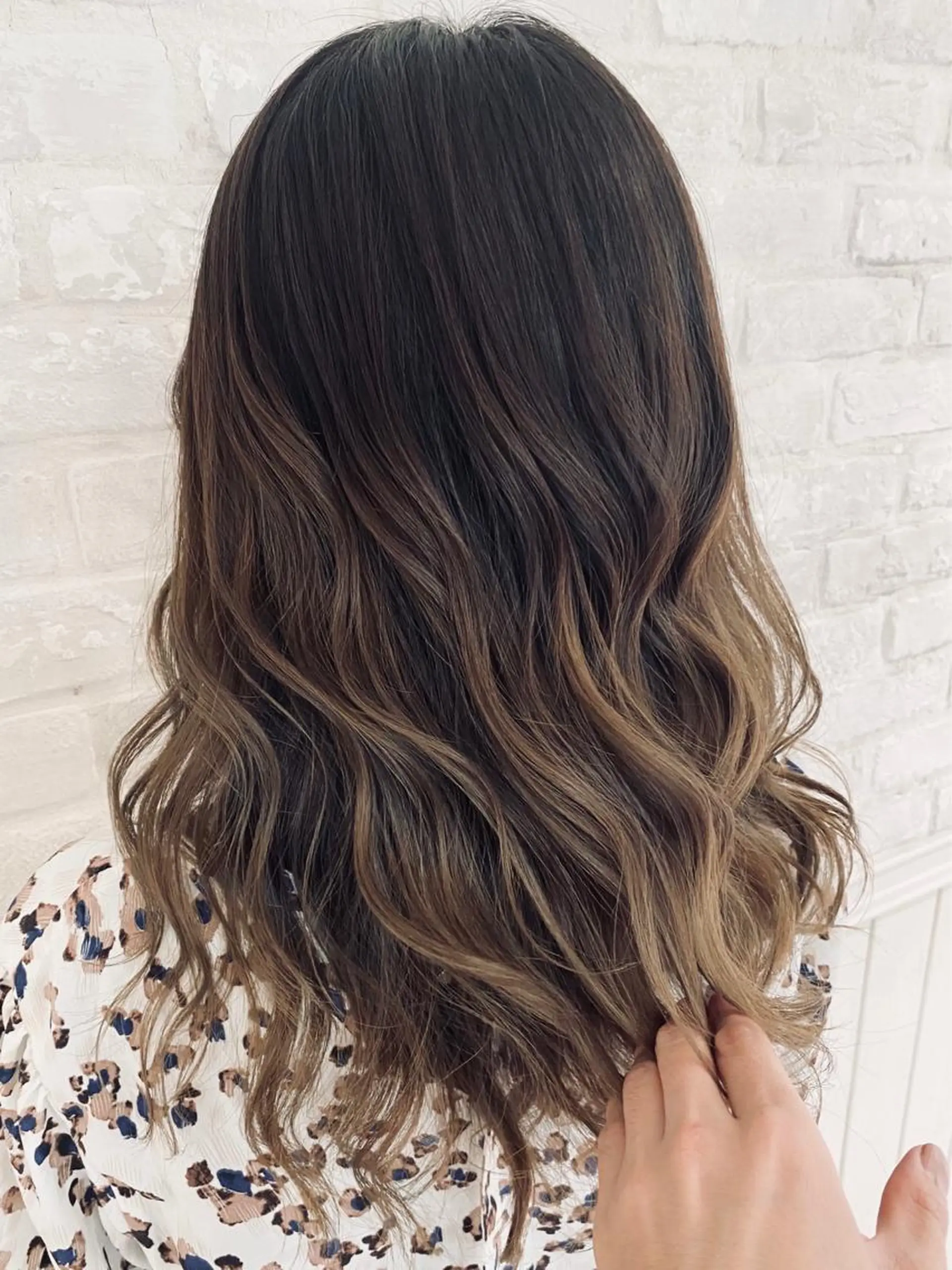 セミロング 白井 秀太郎のヘアスタイル