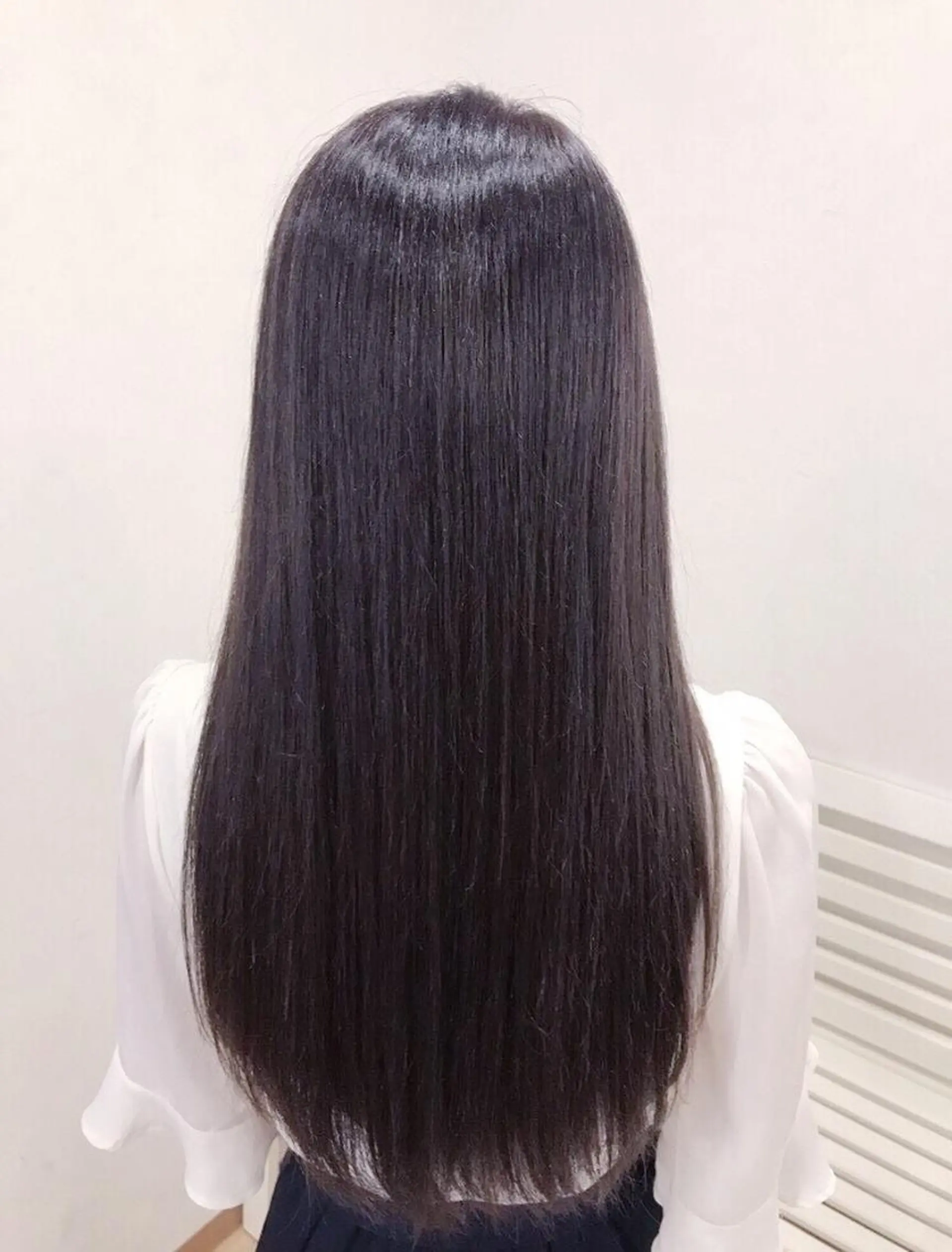 ロング 縮毛矯正 カット 縮毛矯正 トリートメント アレンヘアー広島駅前 天河のヘアスタイル