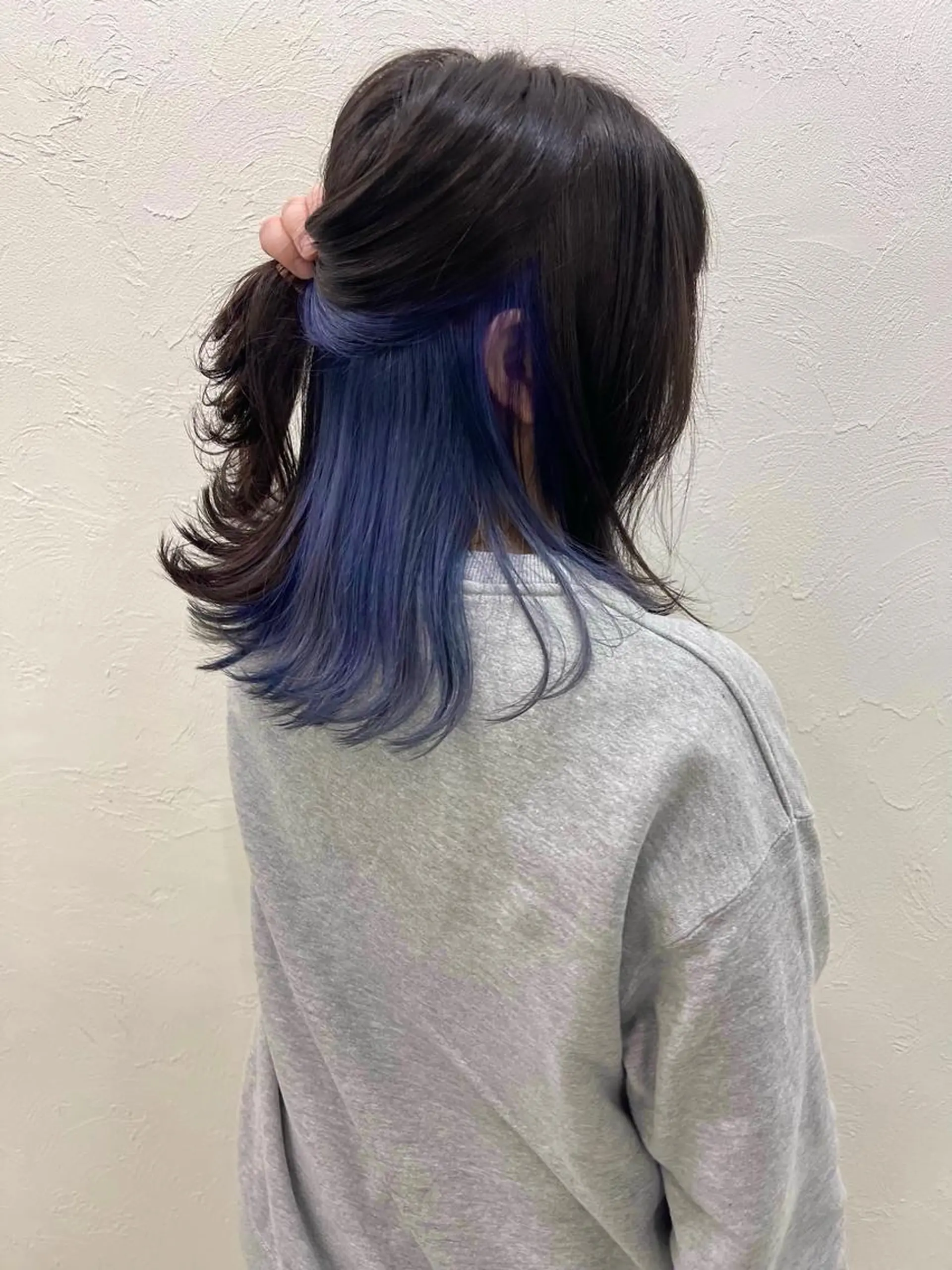カラー ブルーカラー カット ヘアカラー トリートメント ブリーチダブルカラー 【koide】のヘアスタイル