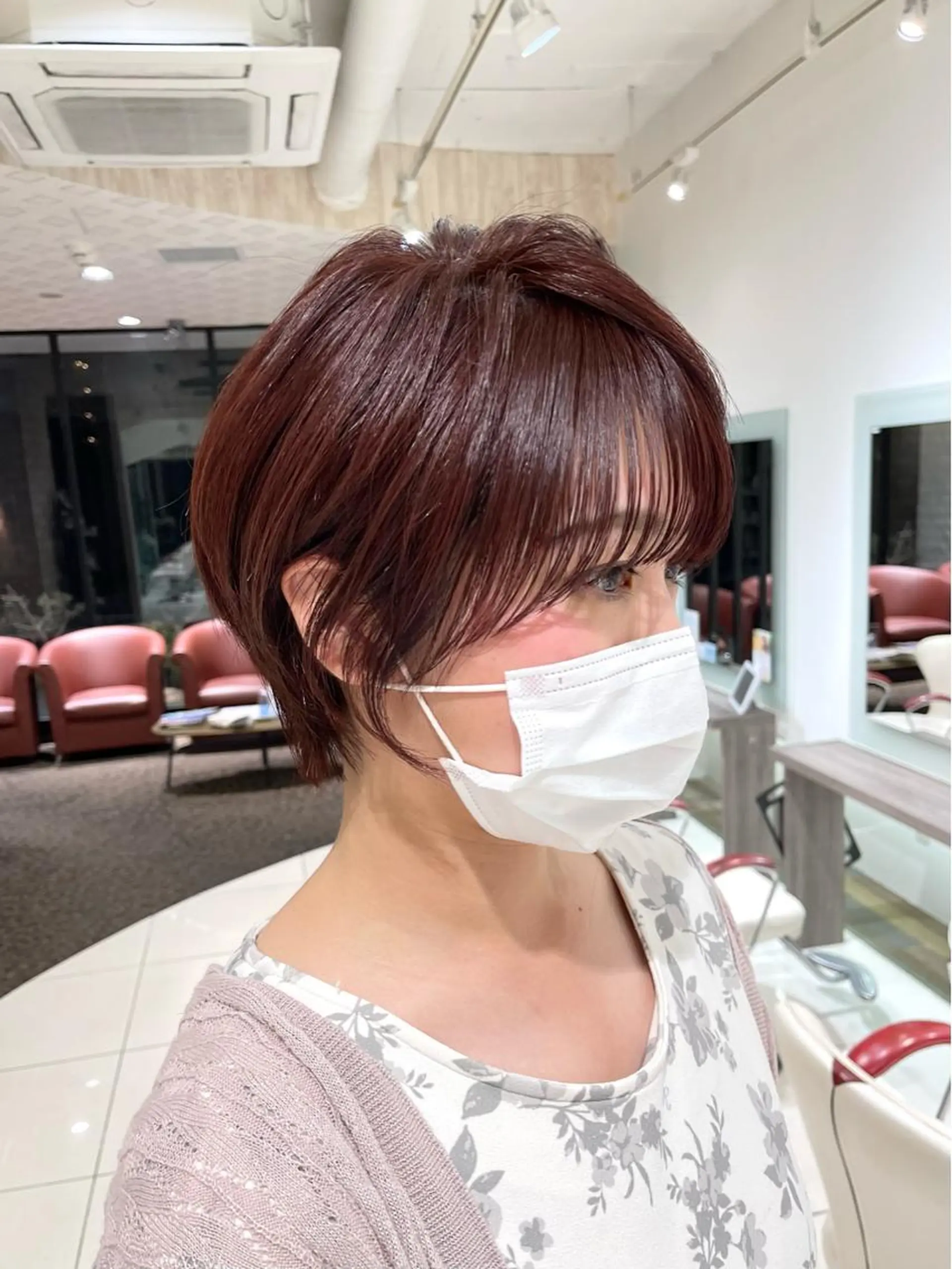 ショート ショートボブ ハンサムショート 丸みショート ボブ ショートヘア 荻窪/ショートヘア✨ ショートボブ長松大哉のヘアスタイル