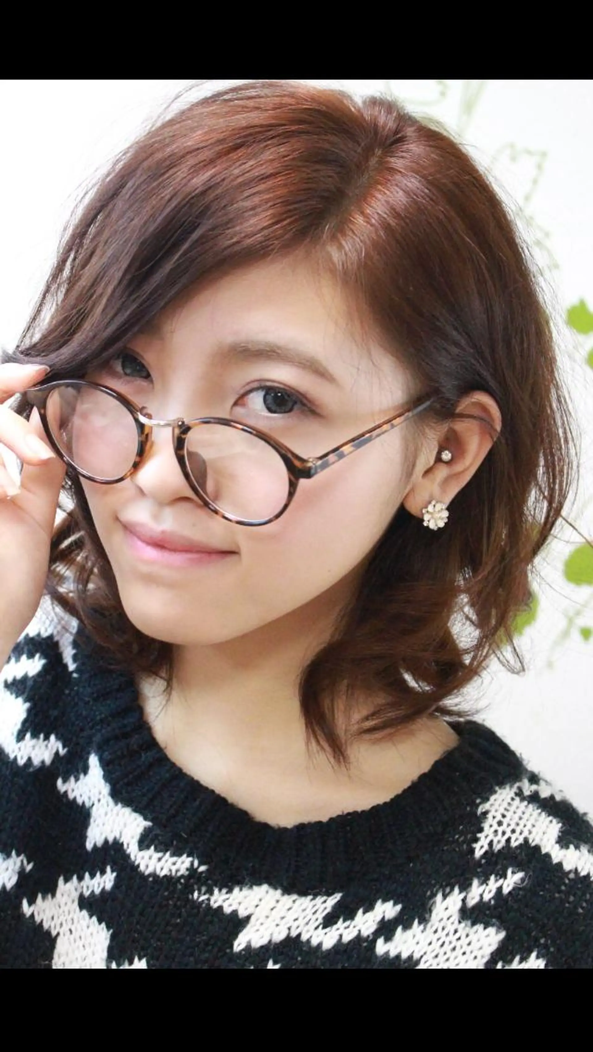 ミディアム 柴田 陽平のヘアスタイル