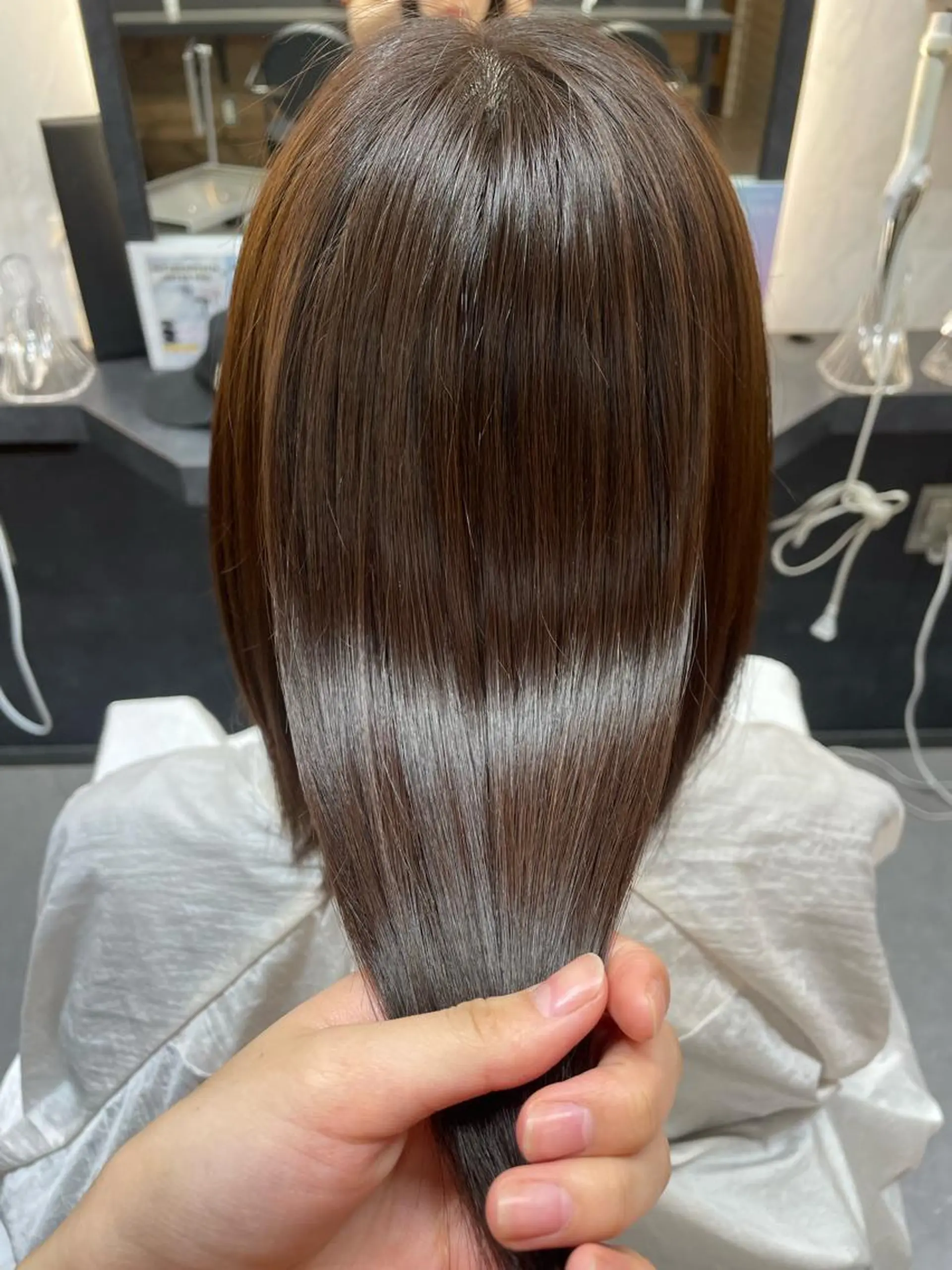 ミディアム 似合わせカット🫧透 明感カラー🫧maiのヘアスタイル