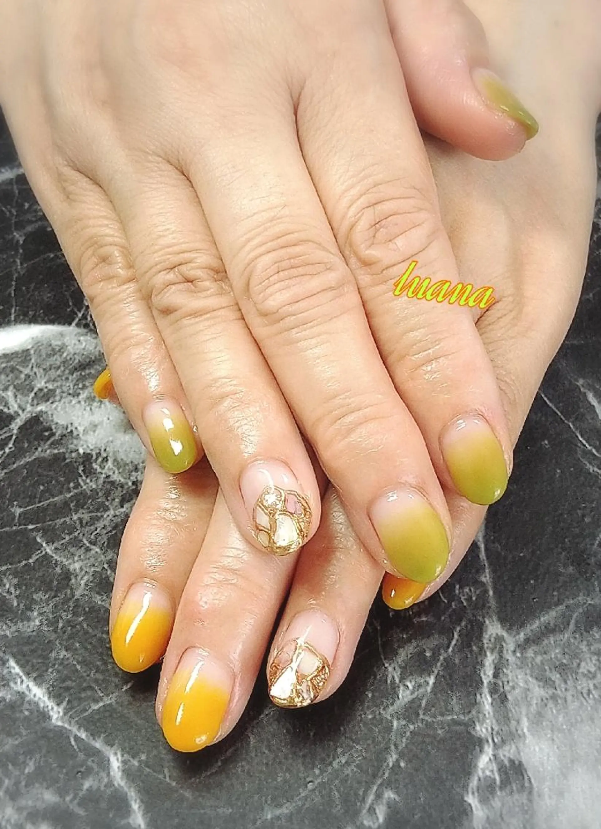 ネイル ハンドネイル LUANA  TAKAHASHIのネイルデザイン