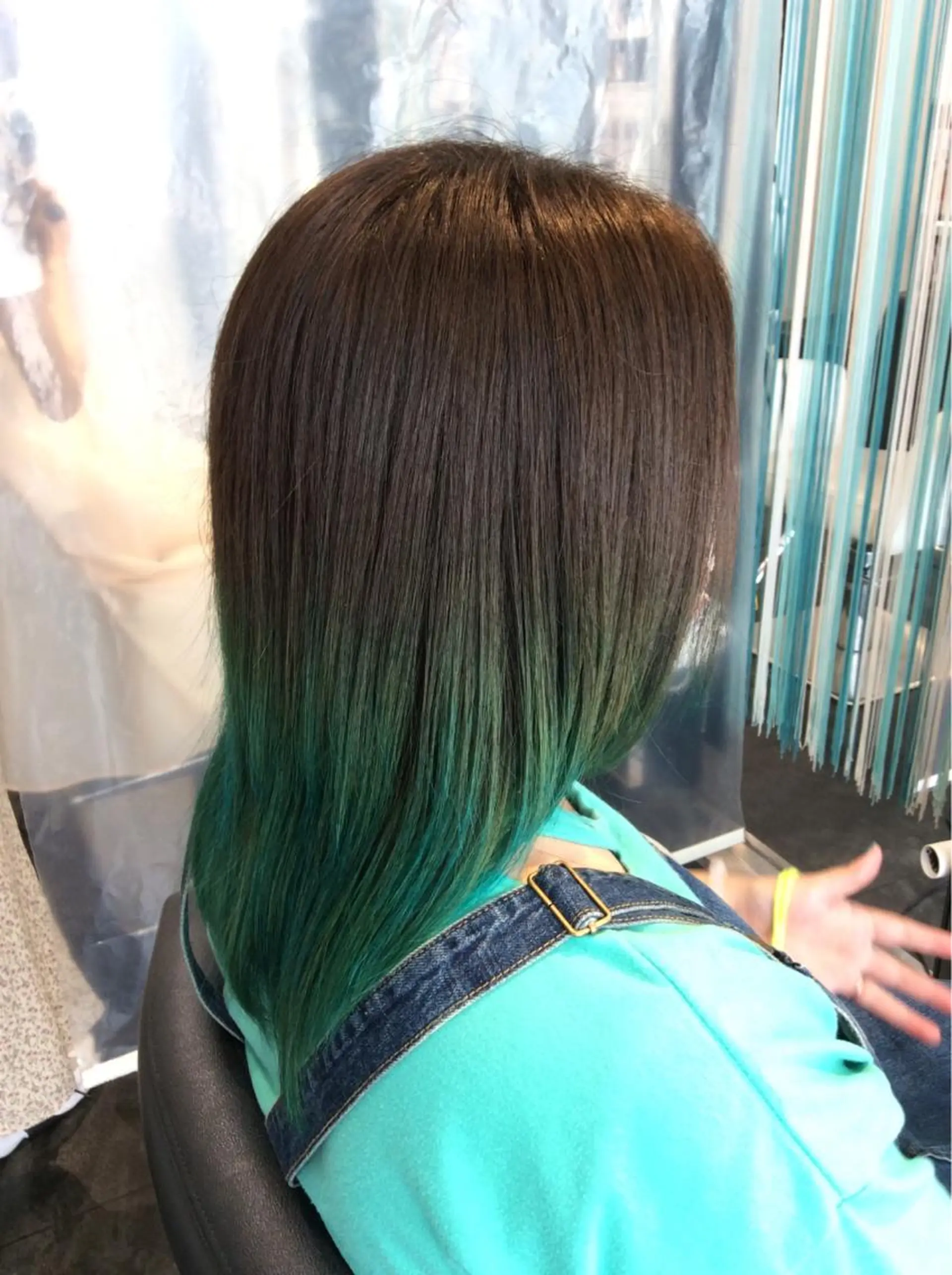 ミディアム ヘアカラー トリートメント ボブスタイル/ 透明感カラー/八幡のヘアスタイル