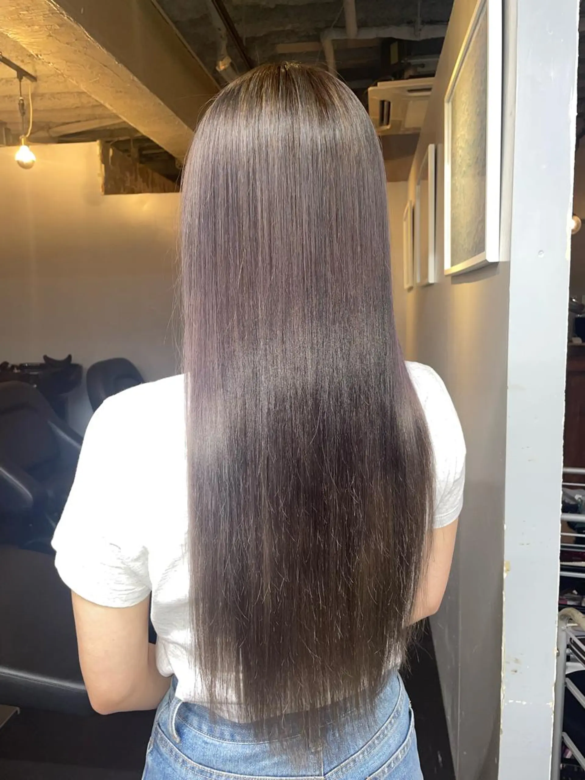 カラー バレイヤージュモデル 募集👒ヨンスクのヘアスタイル