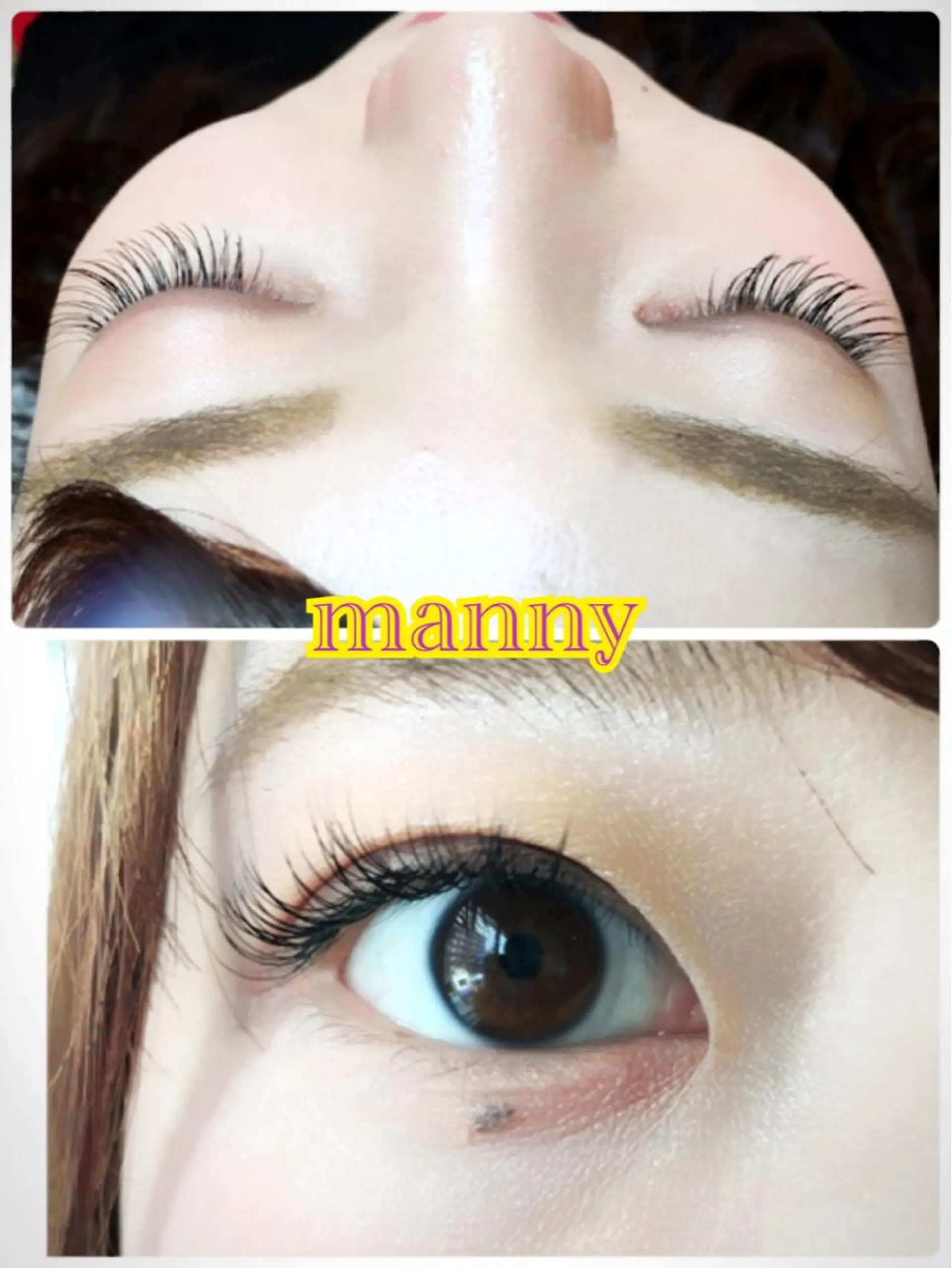 マツエク・マツパ Cカール manny eyelashのマツエク・マツパデザイン