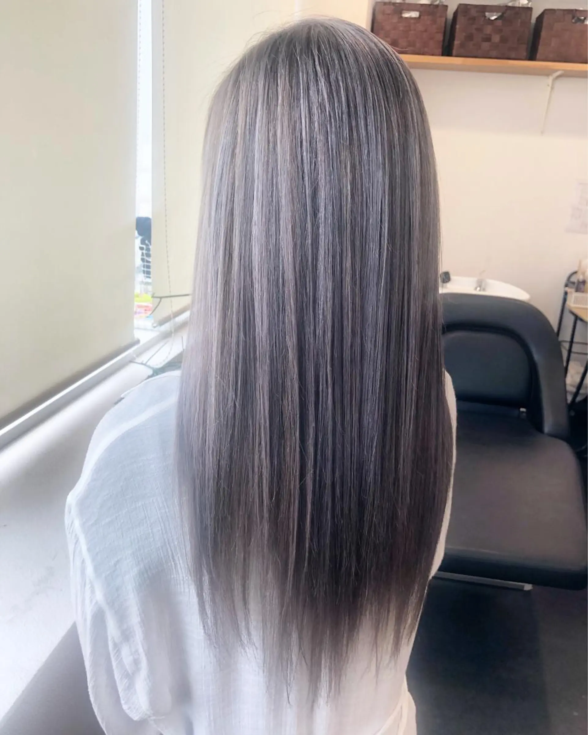 ロング カラー JIL BLAN 京都所属・RU RIのヘアスタイル