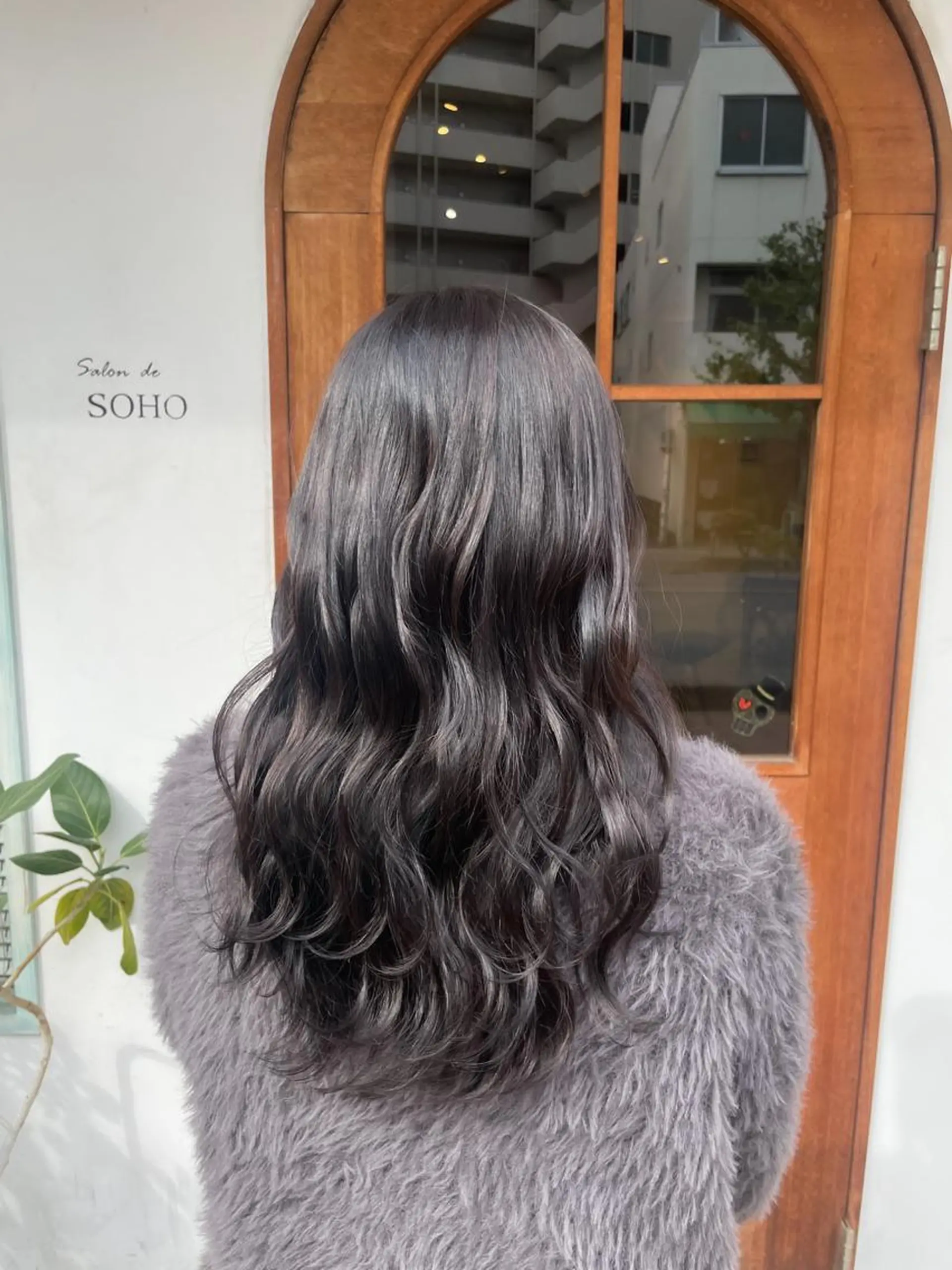 ロング カラー ヘアカラー トリートメント いまじゅく あおいのヘアスタイル