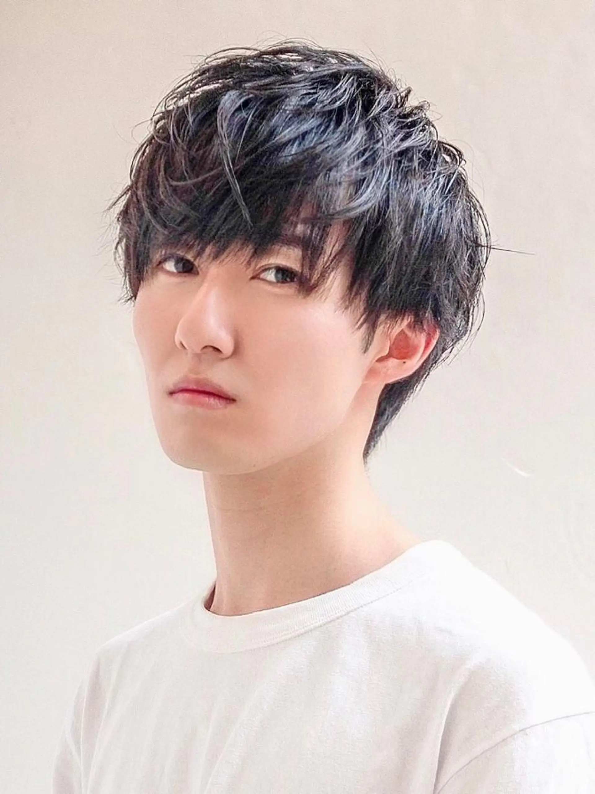 ショート カラー パーマ メンズ 美髪矯正 Rioのヘアスタイル