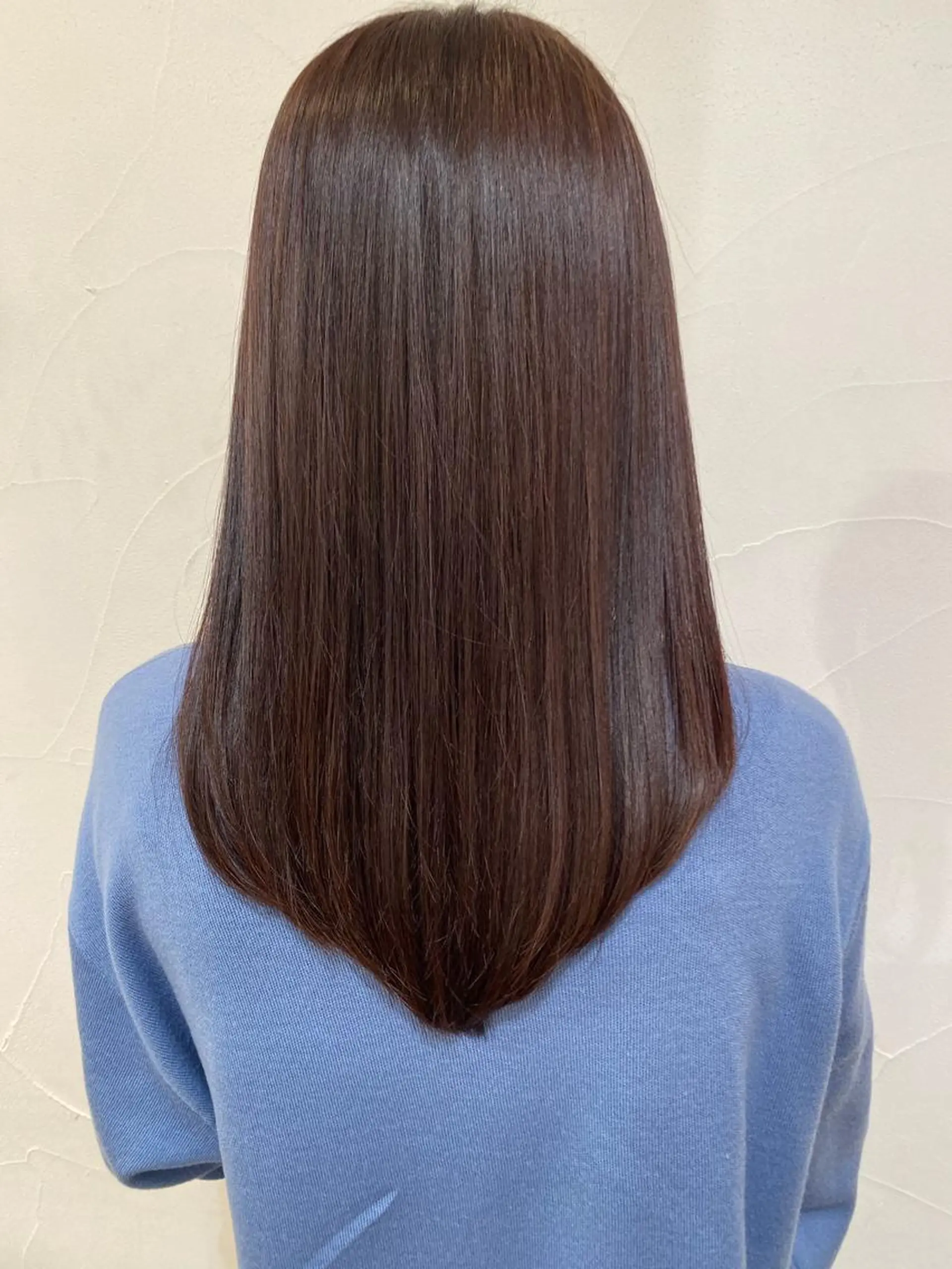 セミロング カラー カット ヘアカラー トレンドヘアーに🌈 川村　静香のヘアスタイル