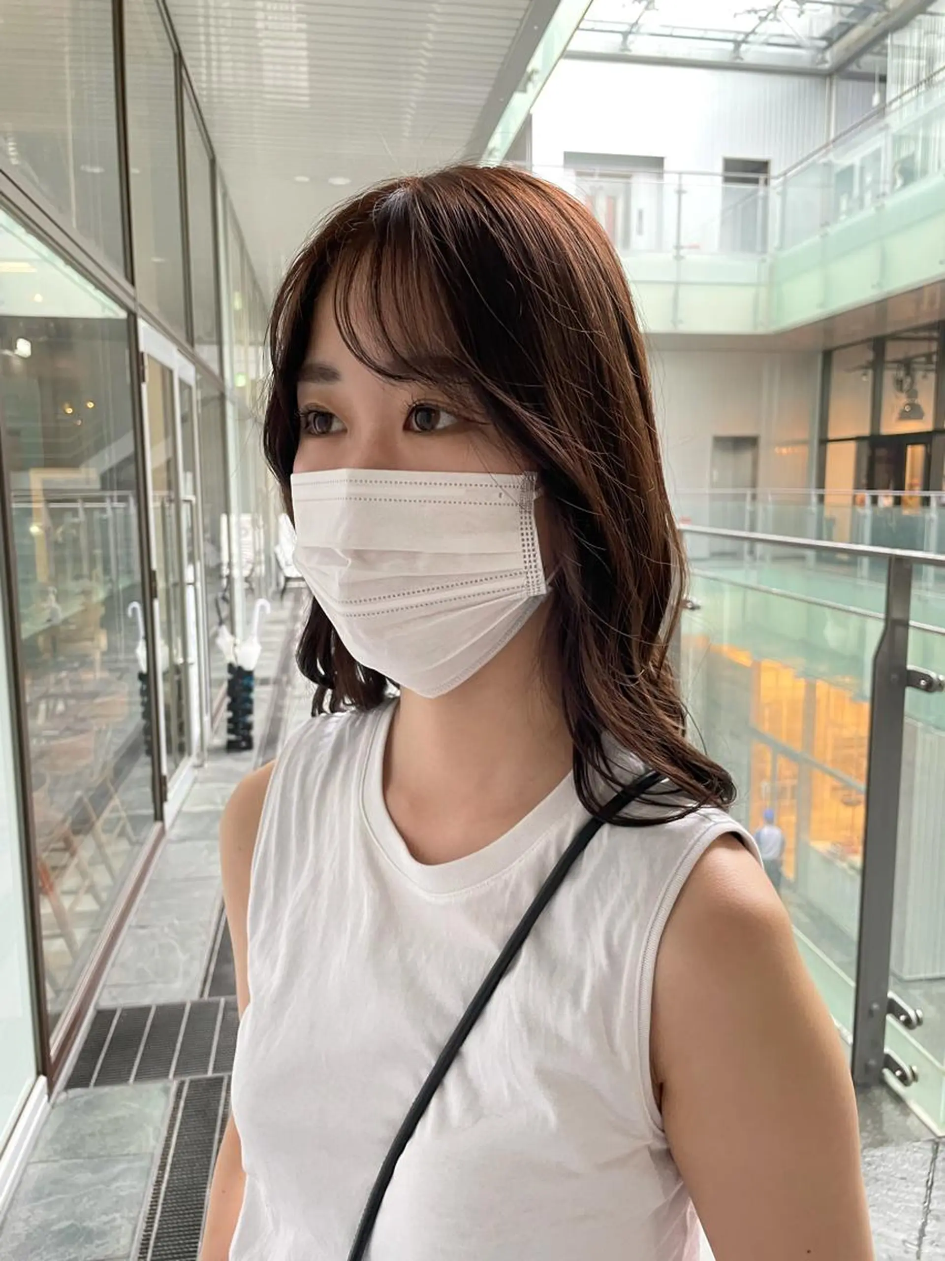 ミディアム 不破一輝/栄/矢場町 ボブ/レイヤー/艶髪のヘアスタイル